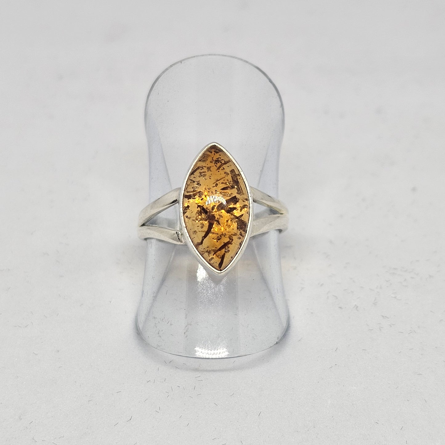 Amber Marquise Ring - Rivendell Shop