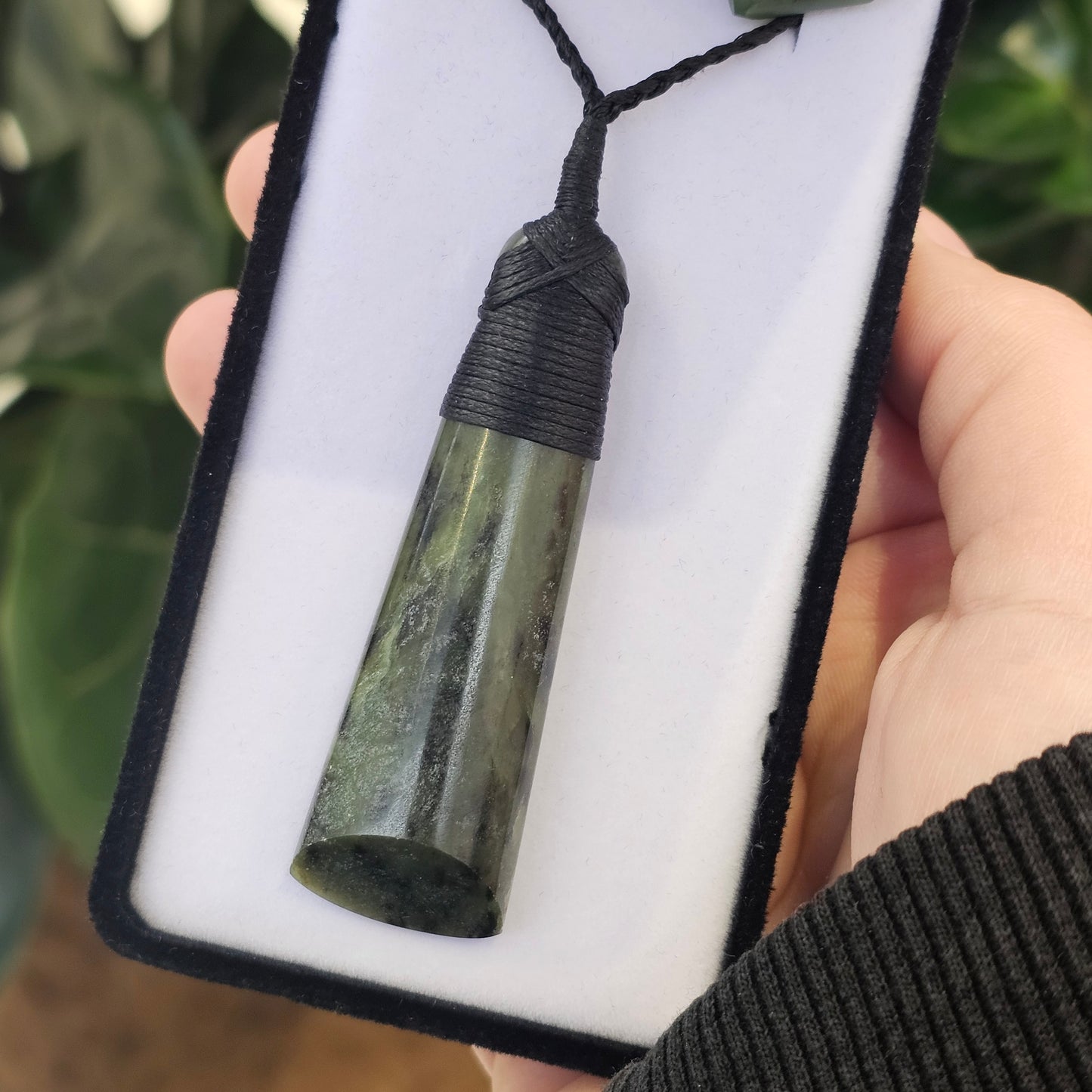 Greenstone Toki Pendant 65 x 20 mm - Rivendell Shop