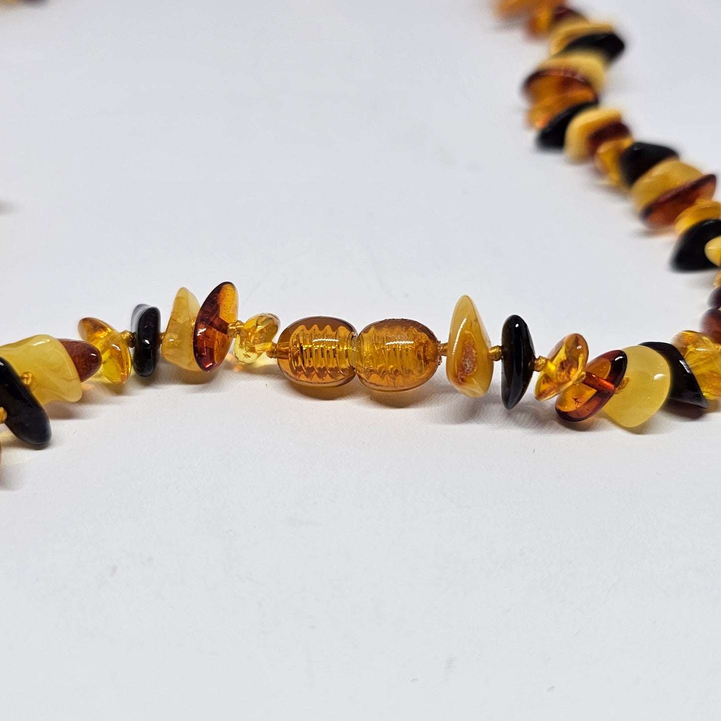 Amber Bead Necklace - Rivendell Shop