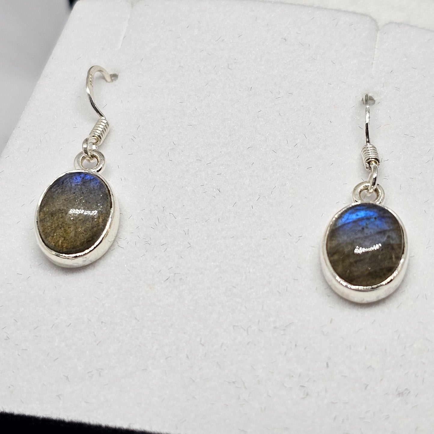 Labradorite Sterling Silver Earrings - Rivendell Shop