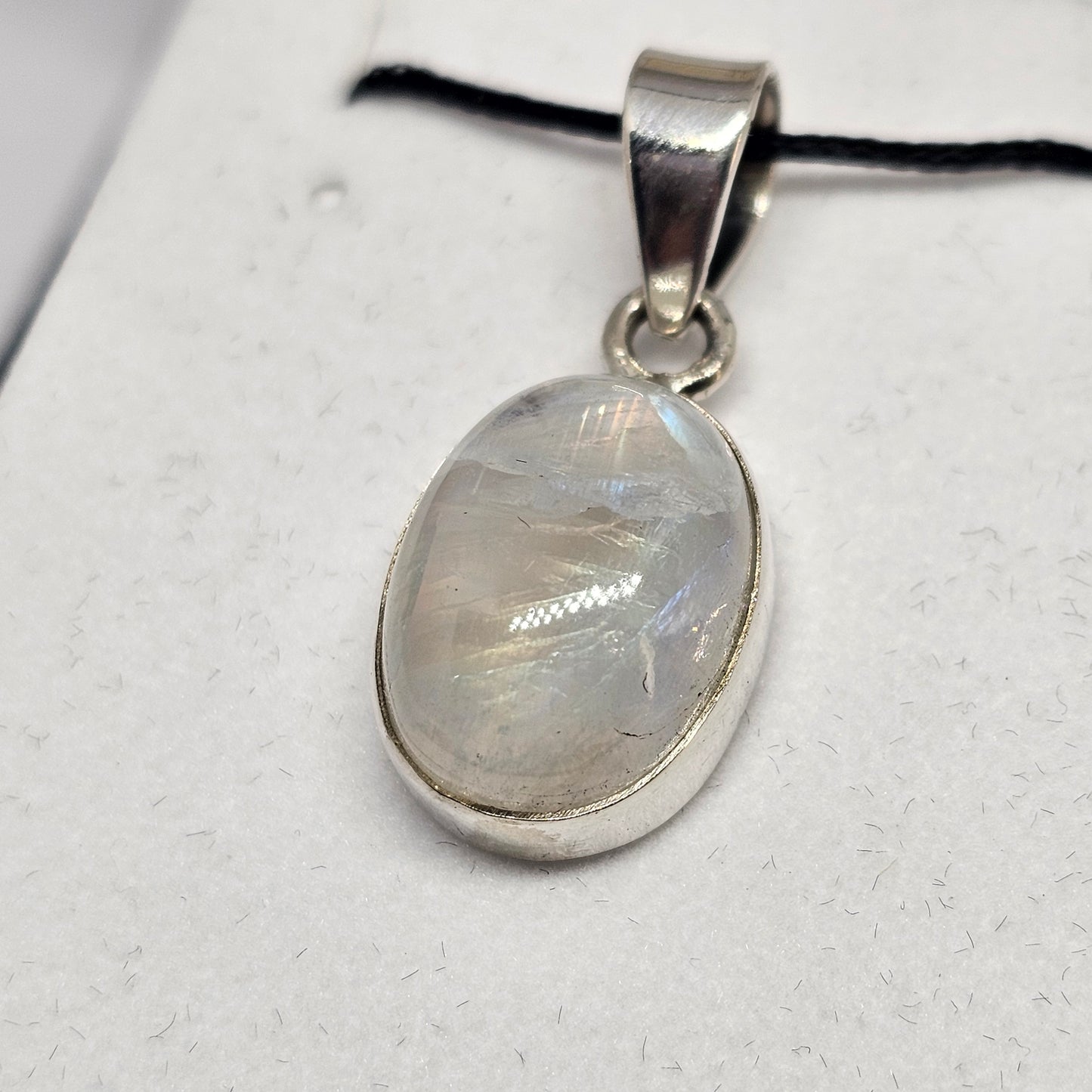 Moonstone Sterling Silver Pendant - Rivendell Shop