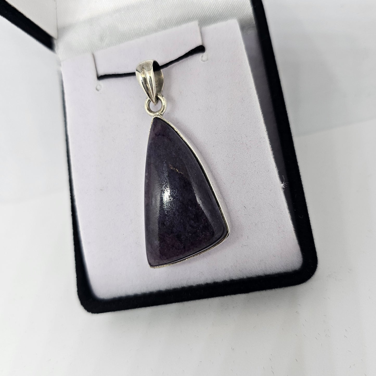 Charoite Sterling Silver Pendant - Rivendell Shop