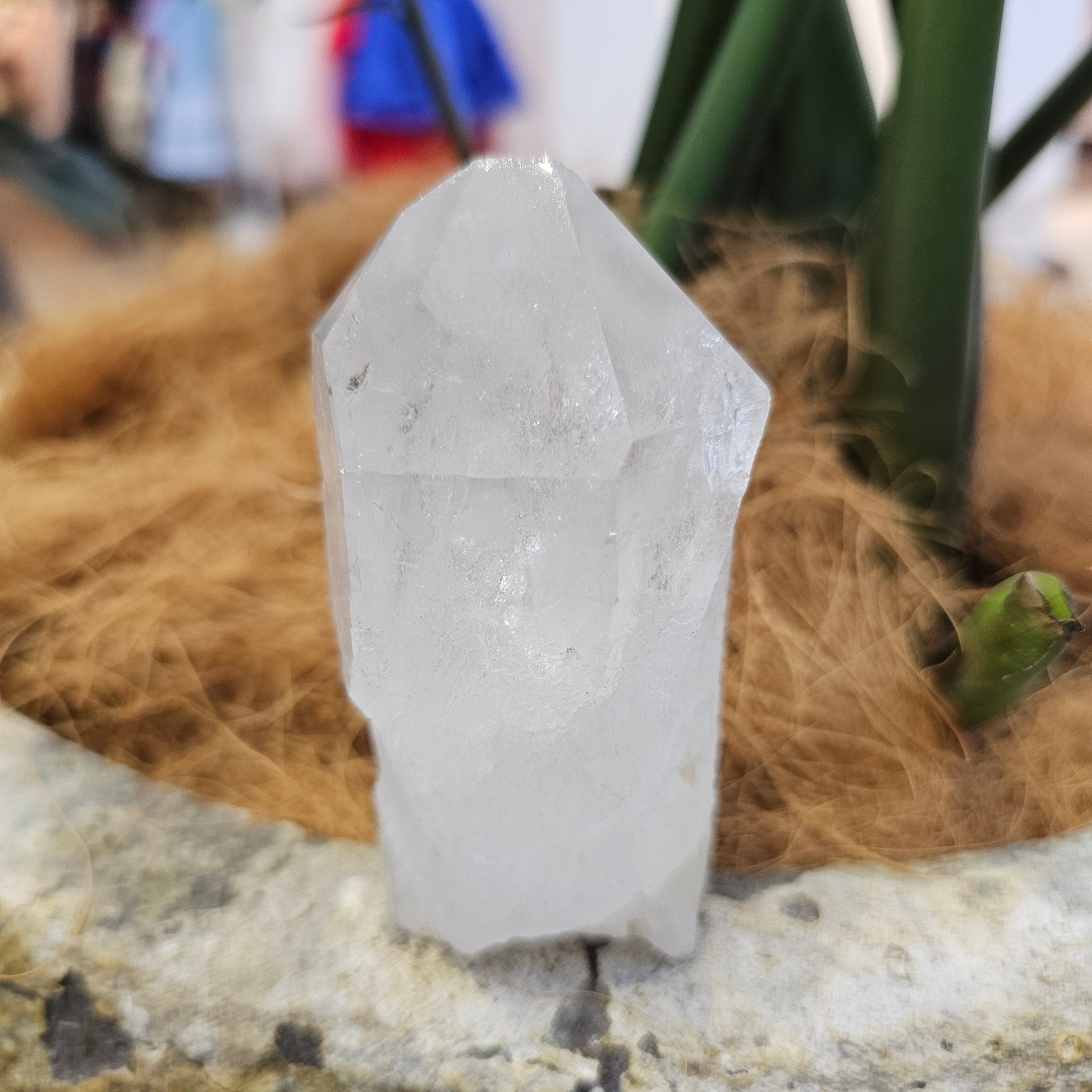 Clear Quartz Point Semi-Polished - Rivendell Shop