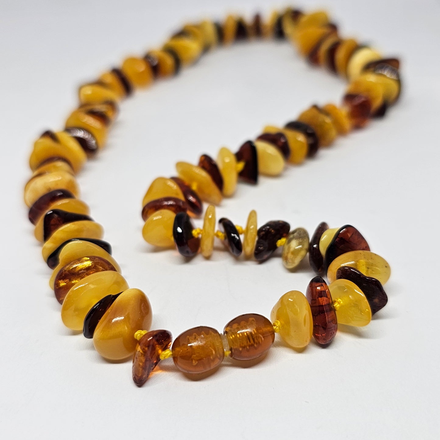 Amber Bead Necklace - Rivendell Shop