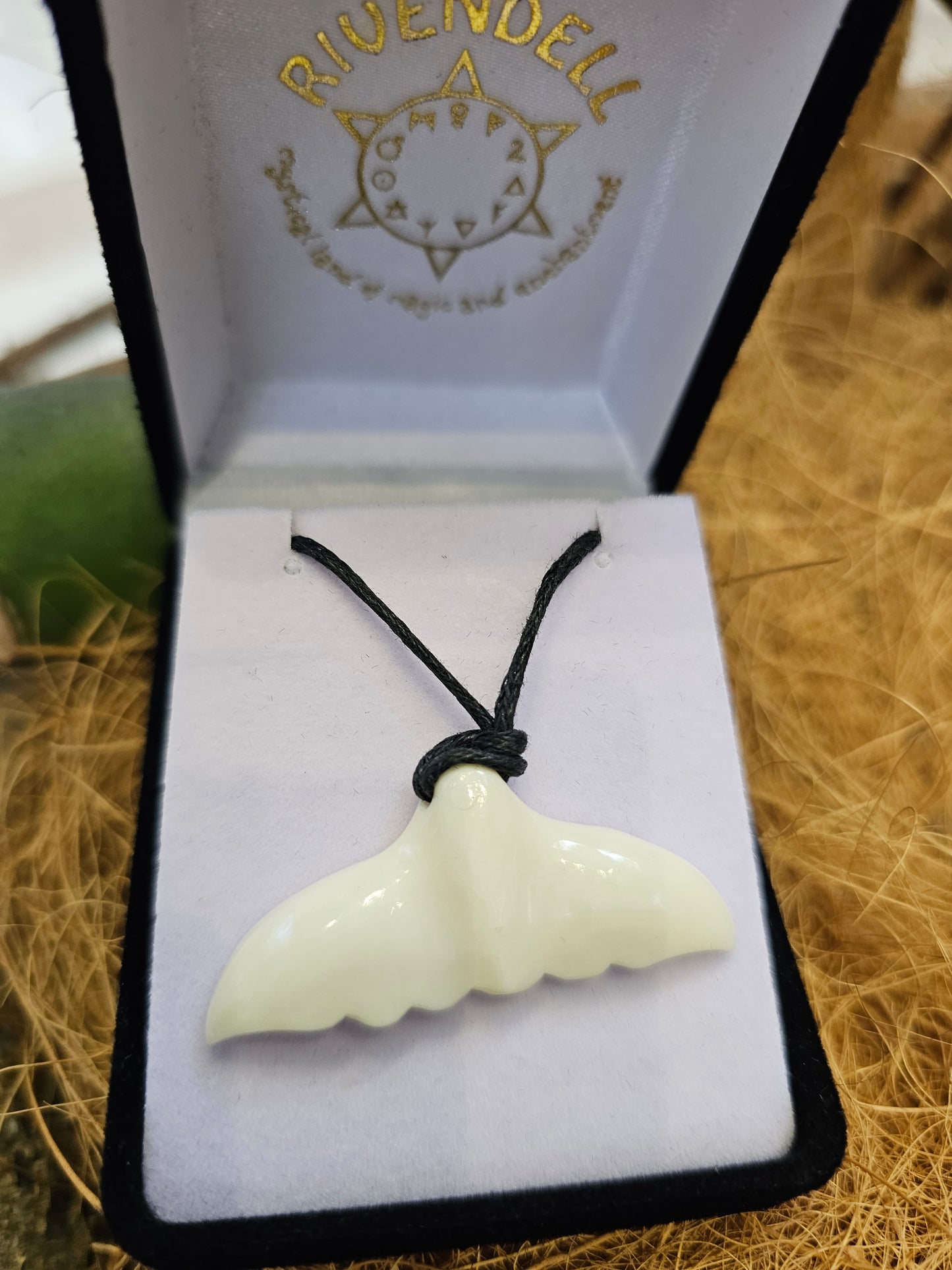 Whale Tail Bone Carving - Rivendell Shop