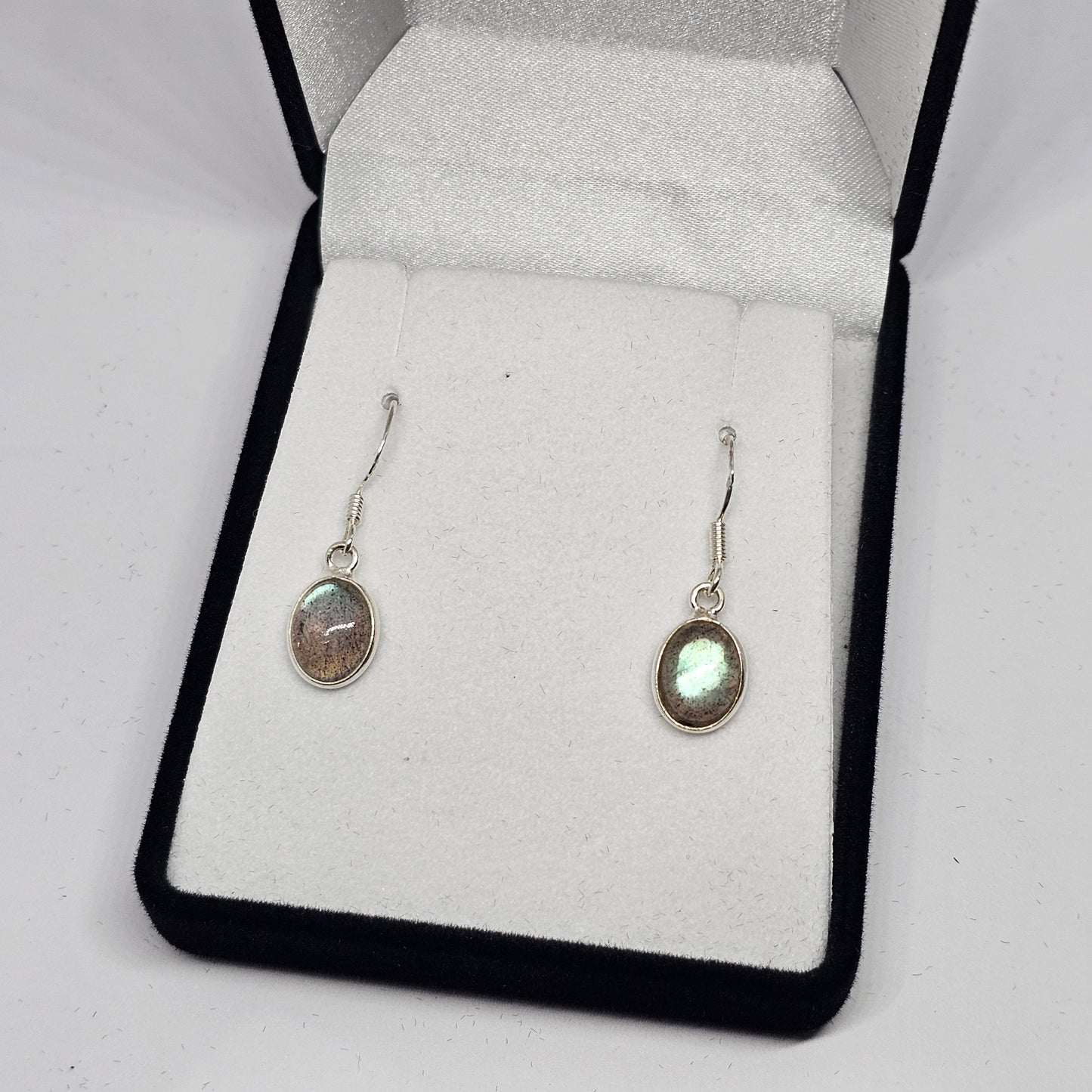 Labradorite Sterling Silver Earrings - Rivendell Shop