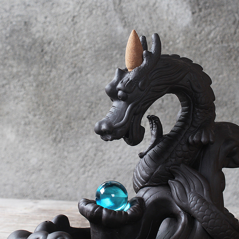 Dragon Backflow Incense Burner - Rivendell Shop