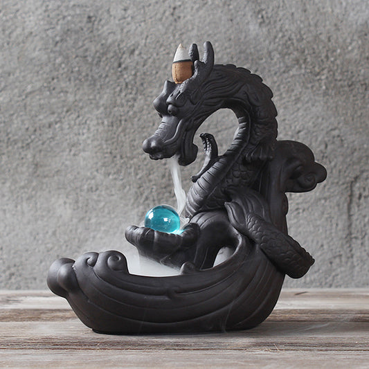 Dragon Backflow Incense Burner - Rivendell Shop