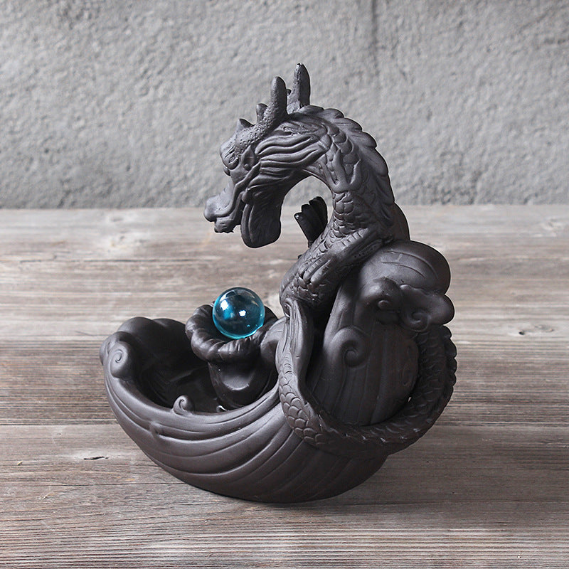 Dragon Backflow Incense Burner - Rivendell Shop