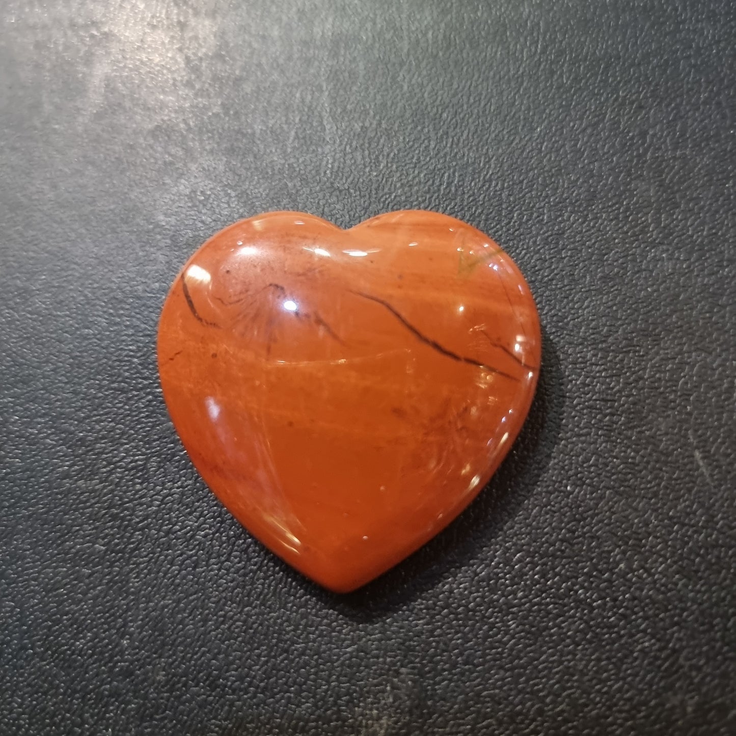 Red jasper heart - Rivendell Shop