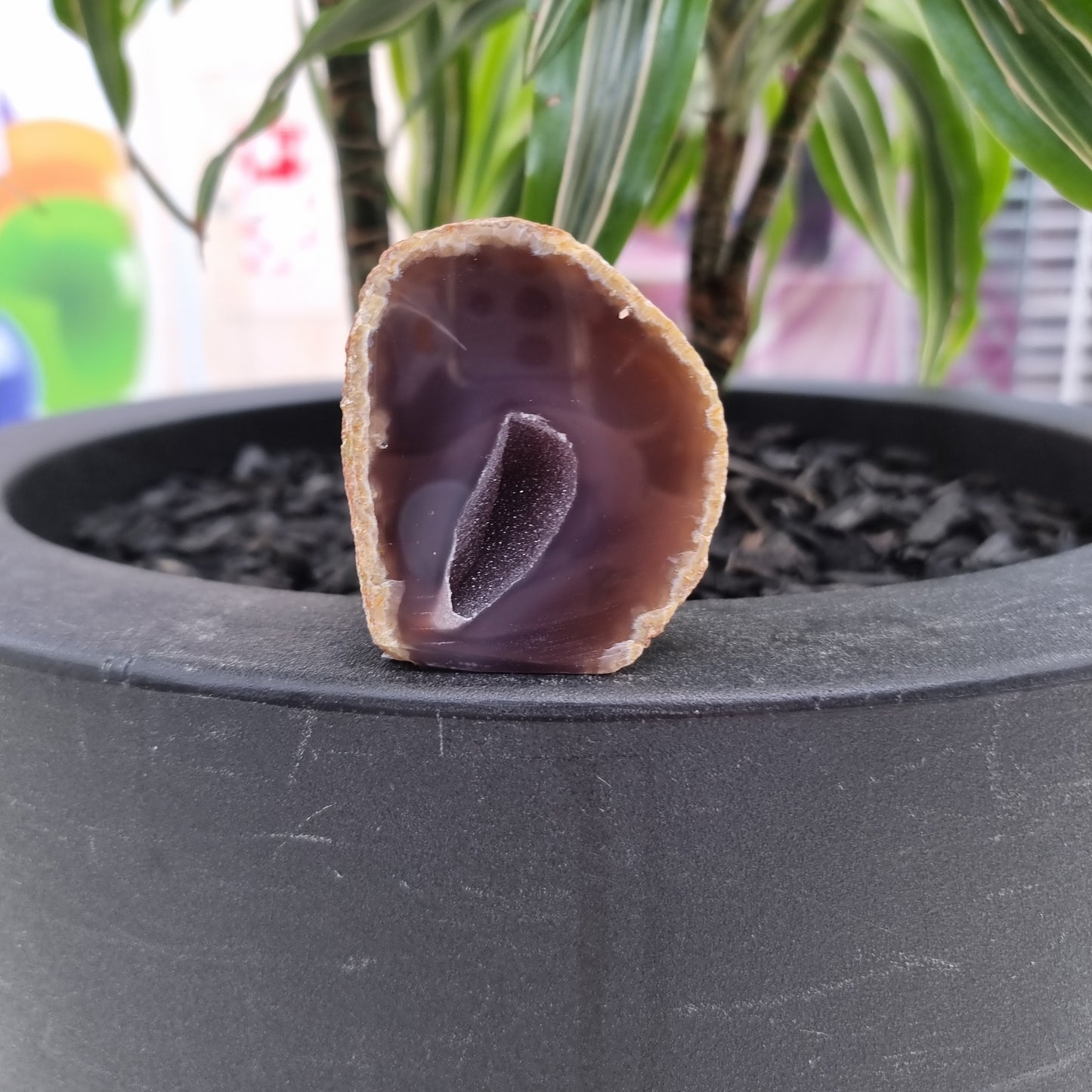 Natural brown agate - Rivendell Shop