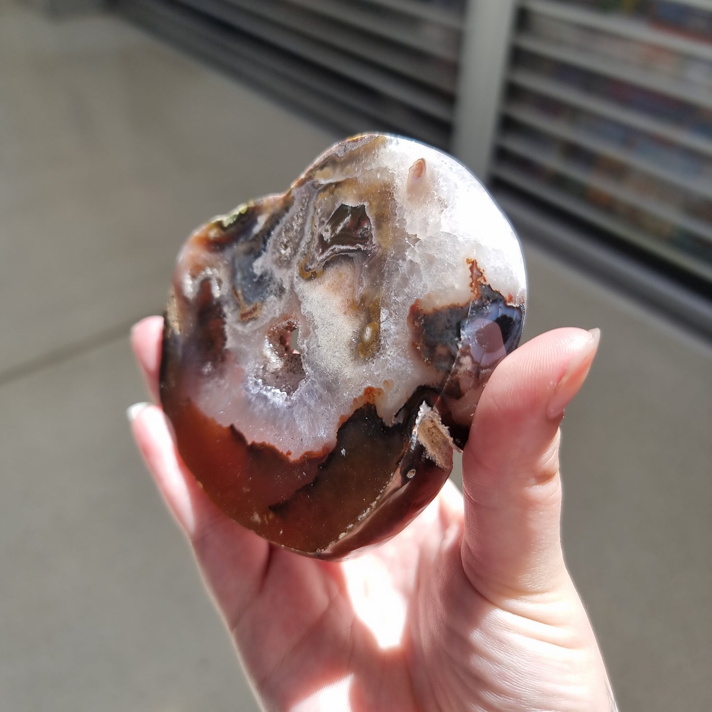 Agate heart - Rivendell Shop