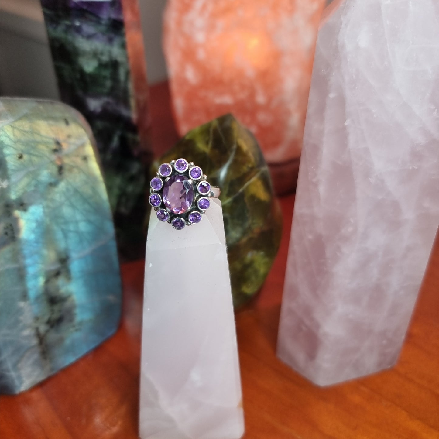 Amethyst rings - Rivendell Shop