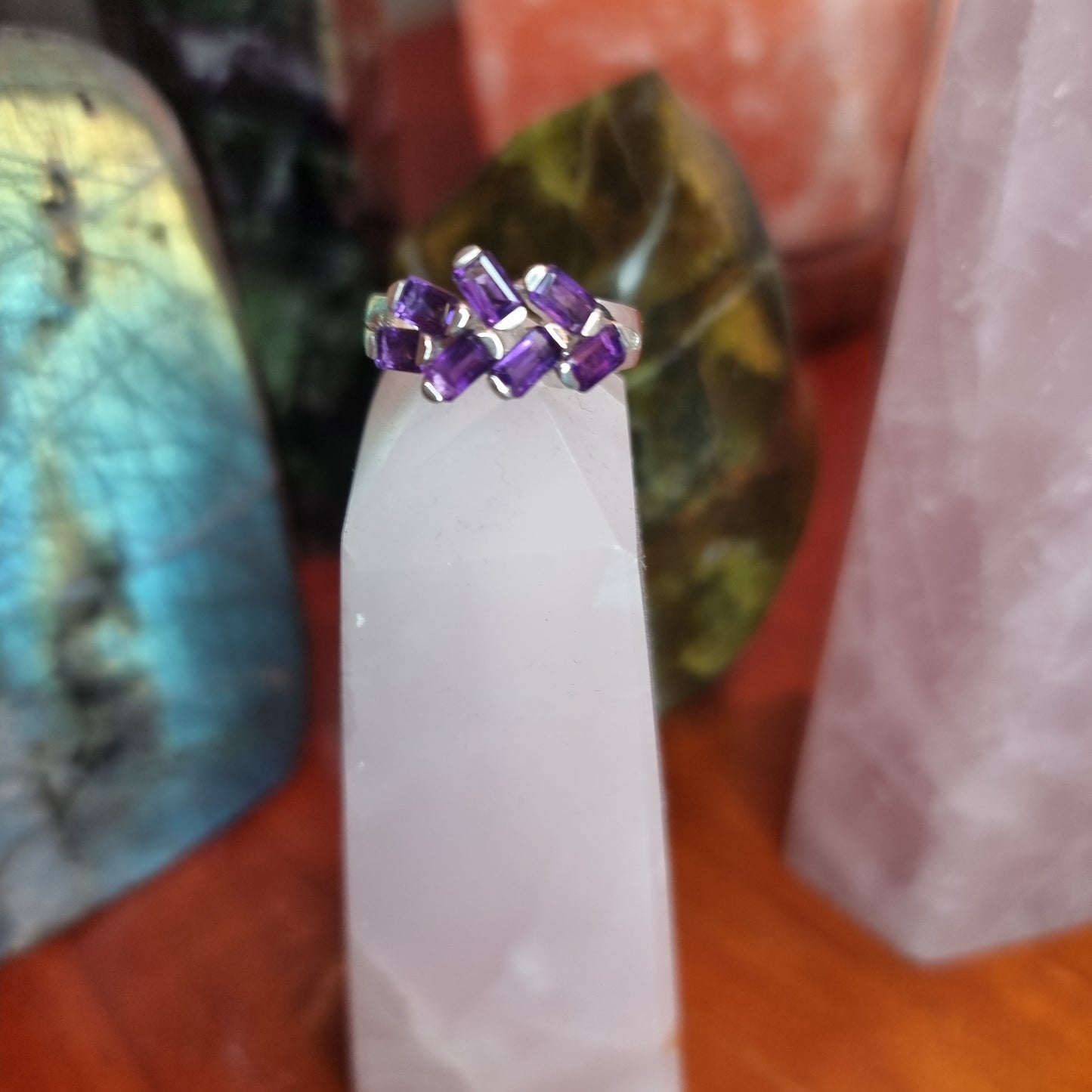 Amethyst rings - Rivendell Shop