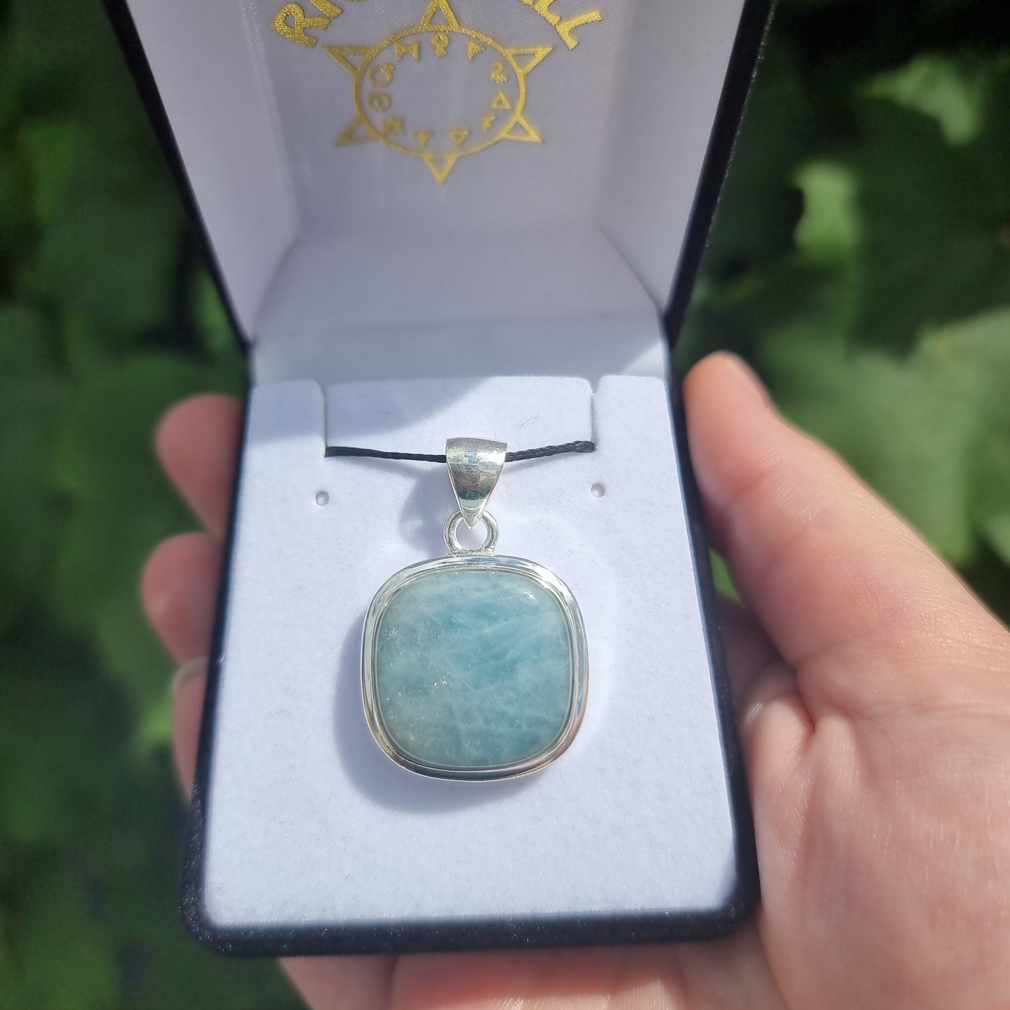 Aquamarine pendant - Rivendell Shop