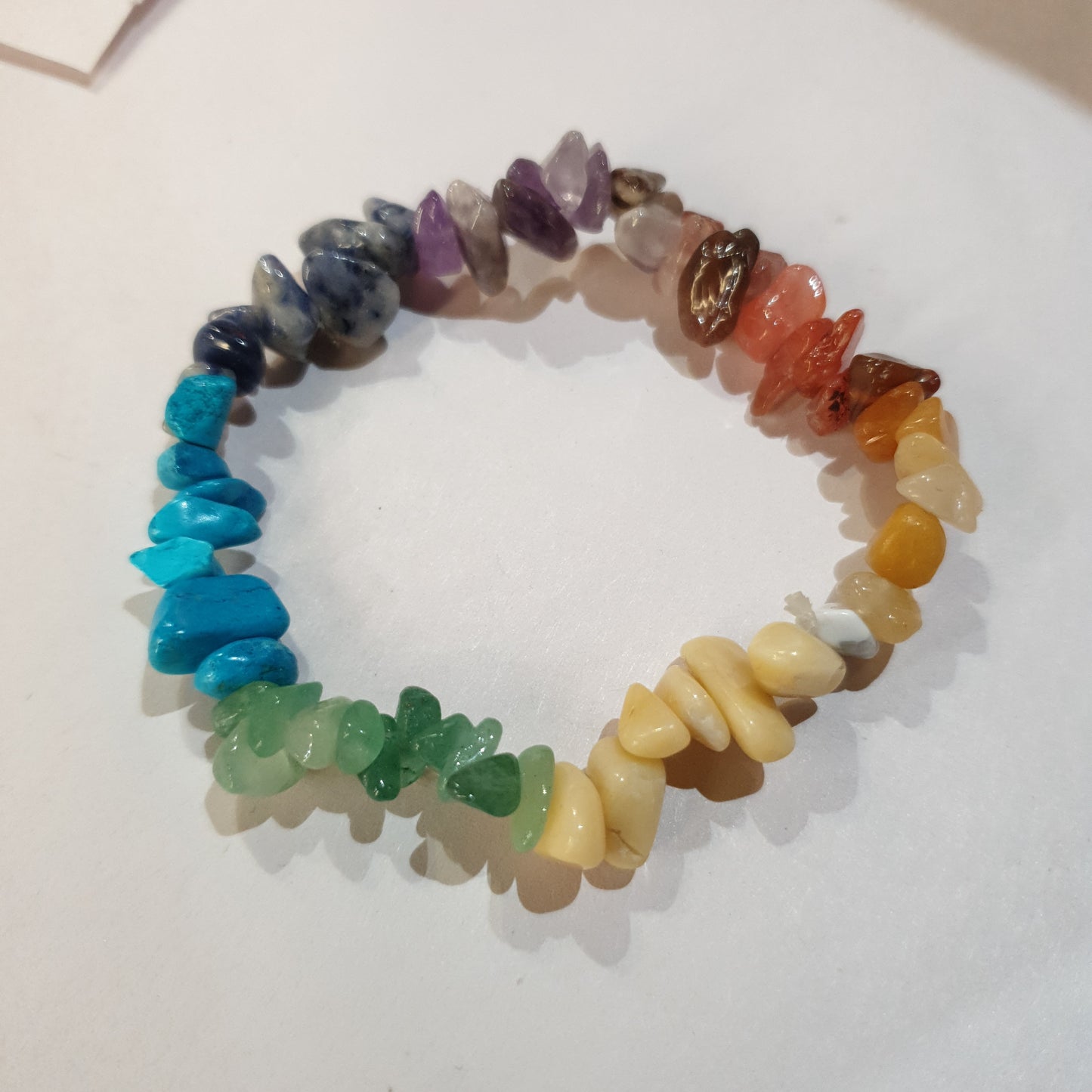 Chakra chip bracelet - Rivendell Shop