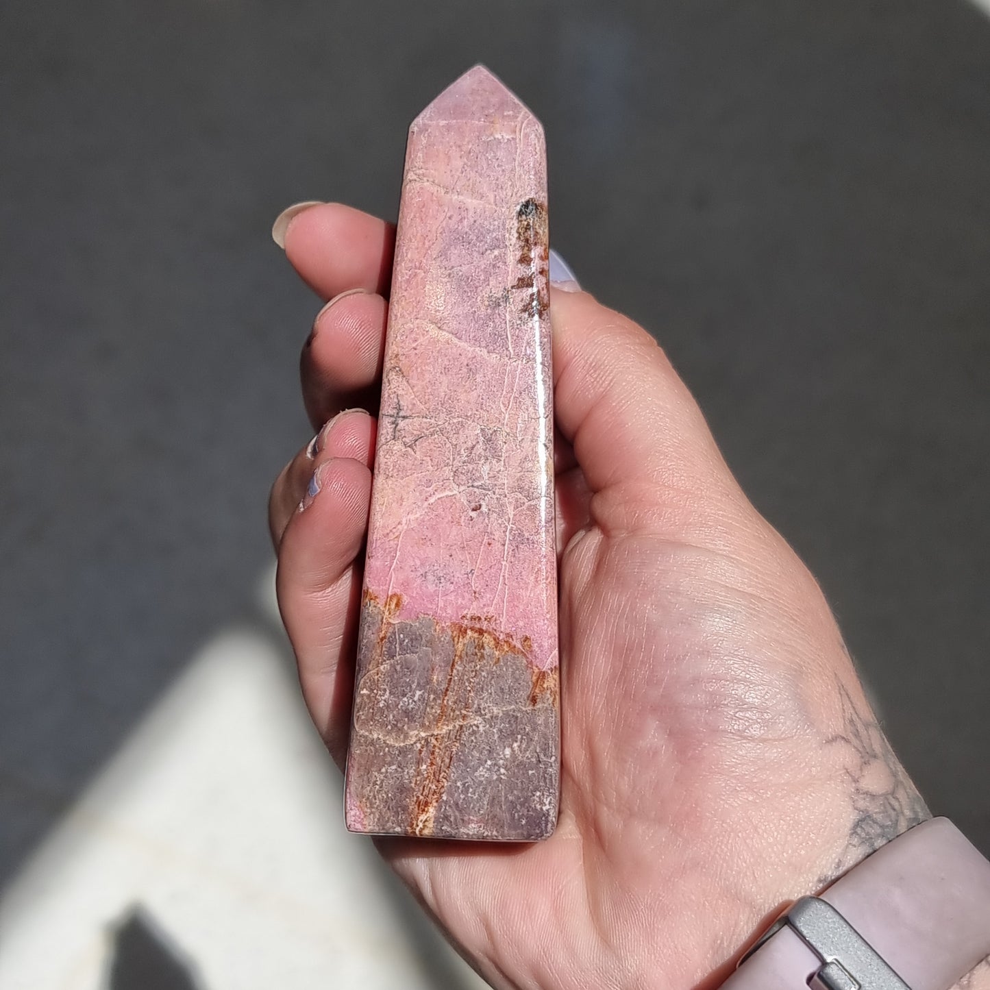 Rhodonite tower - Rivendell Shop