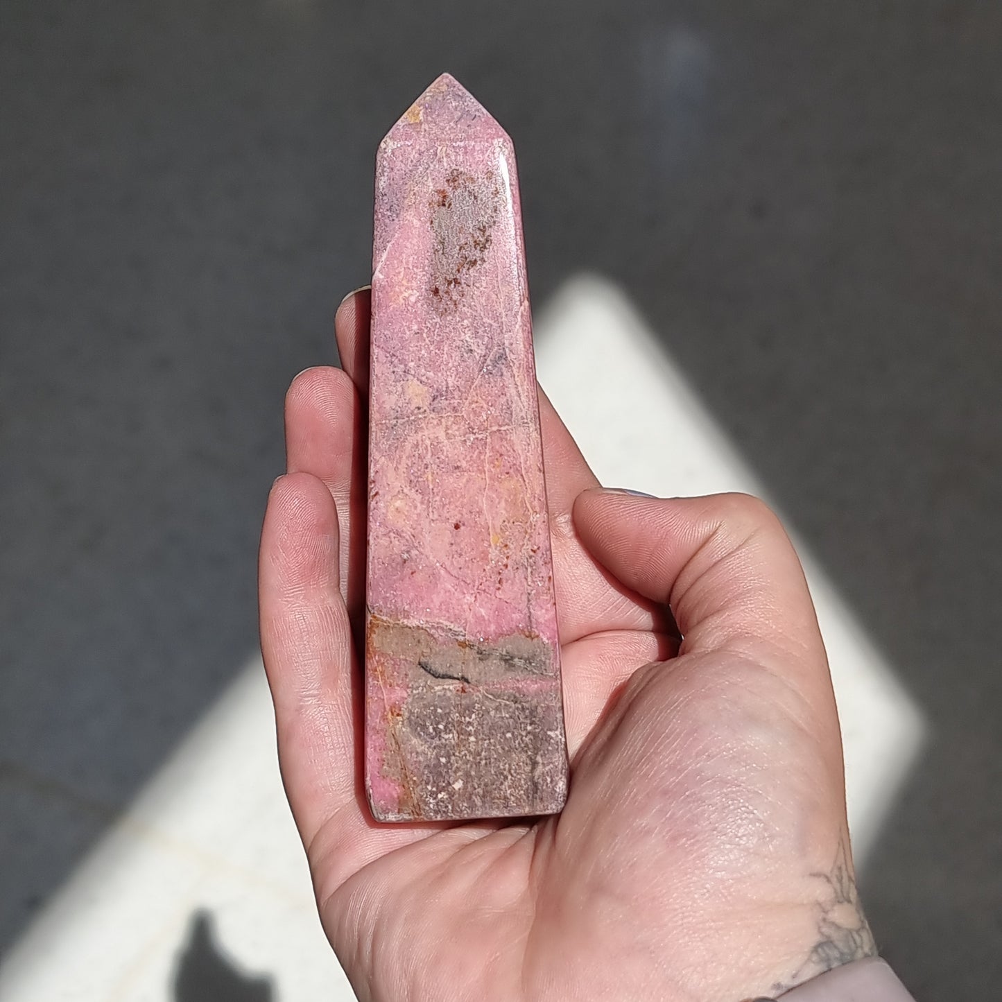 Rhodonite tower - Rivendell Shop