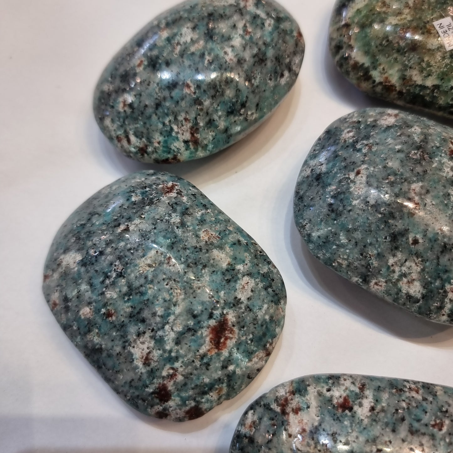 Amazonite palm stone - Rivendell Shop