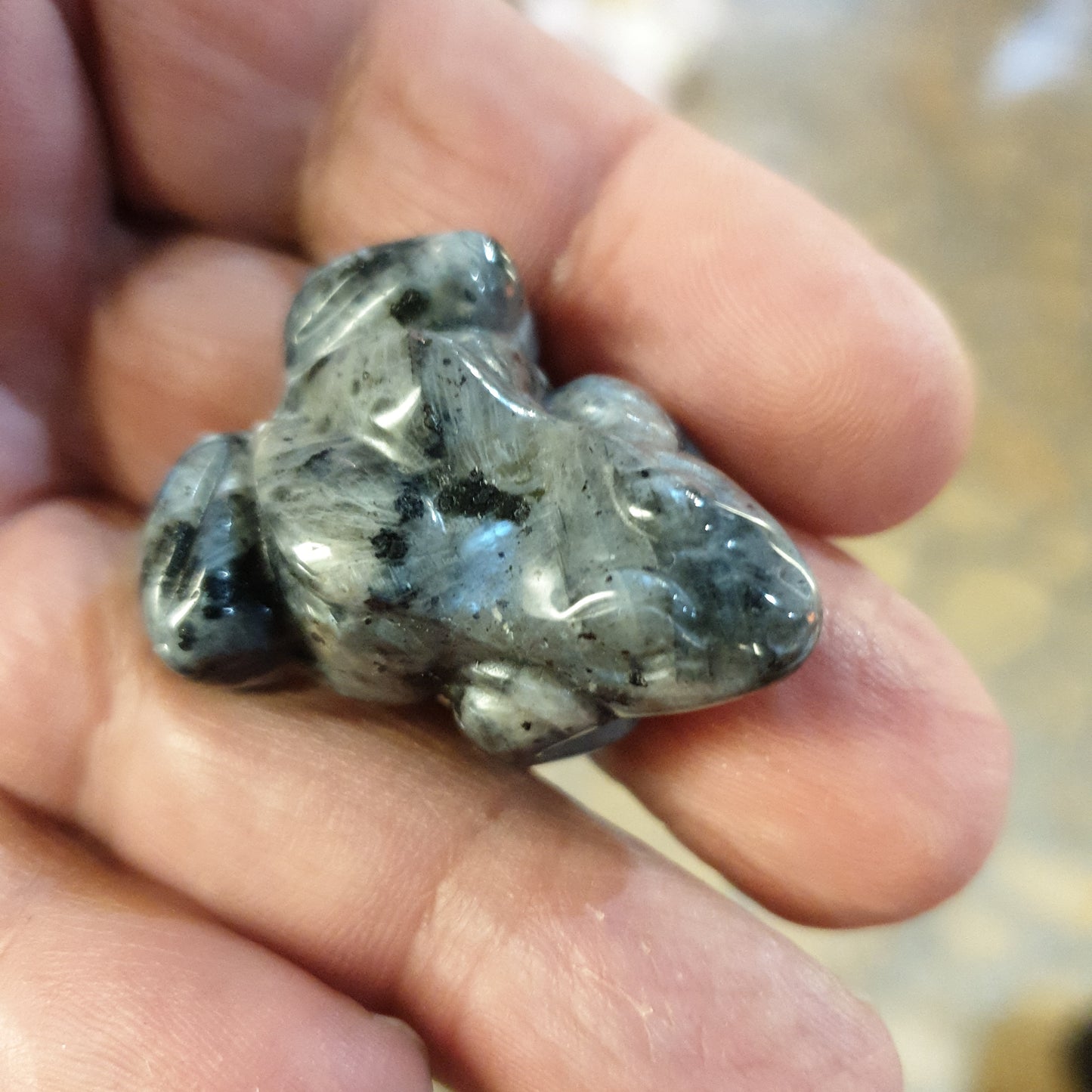 Labradorit Frog - Rivendell Shop