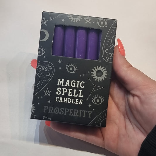 Spell Candles - PROSPERITY - Rivendell Shop