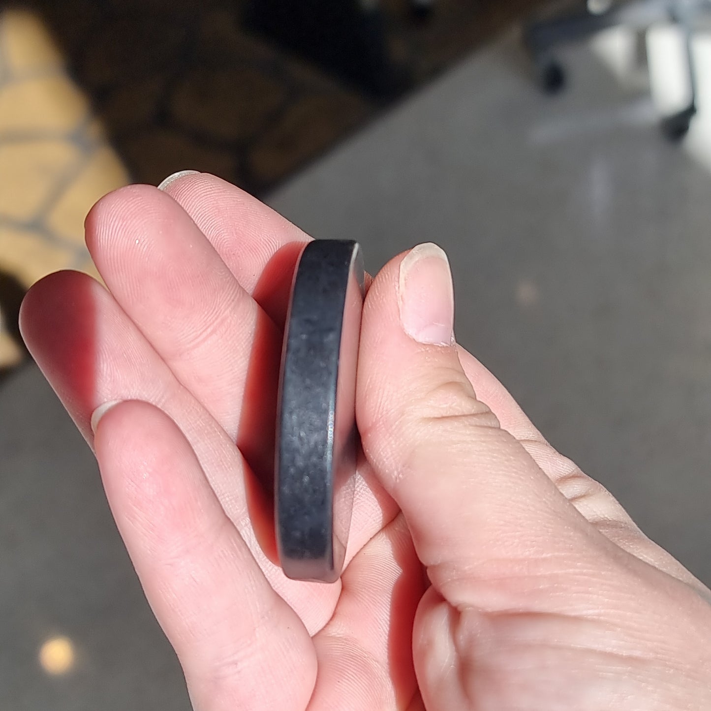 Shungite flat stone - Rivendell Shop