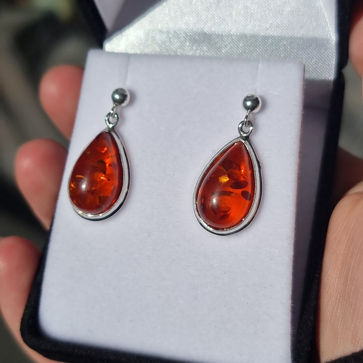 Amber earrings - Rivendell Shop