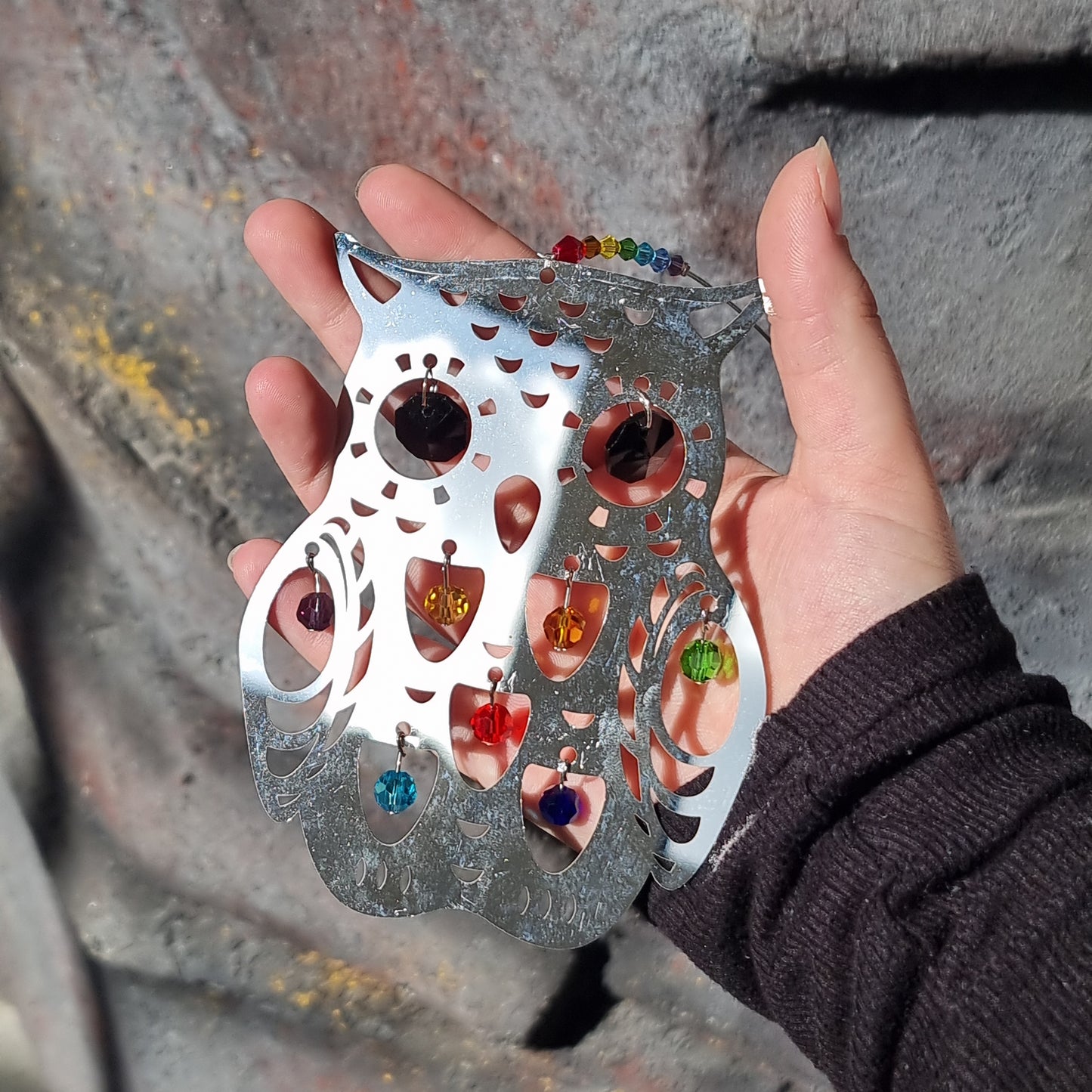 Owl suncatcher - Rivendell Shop