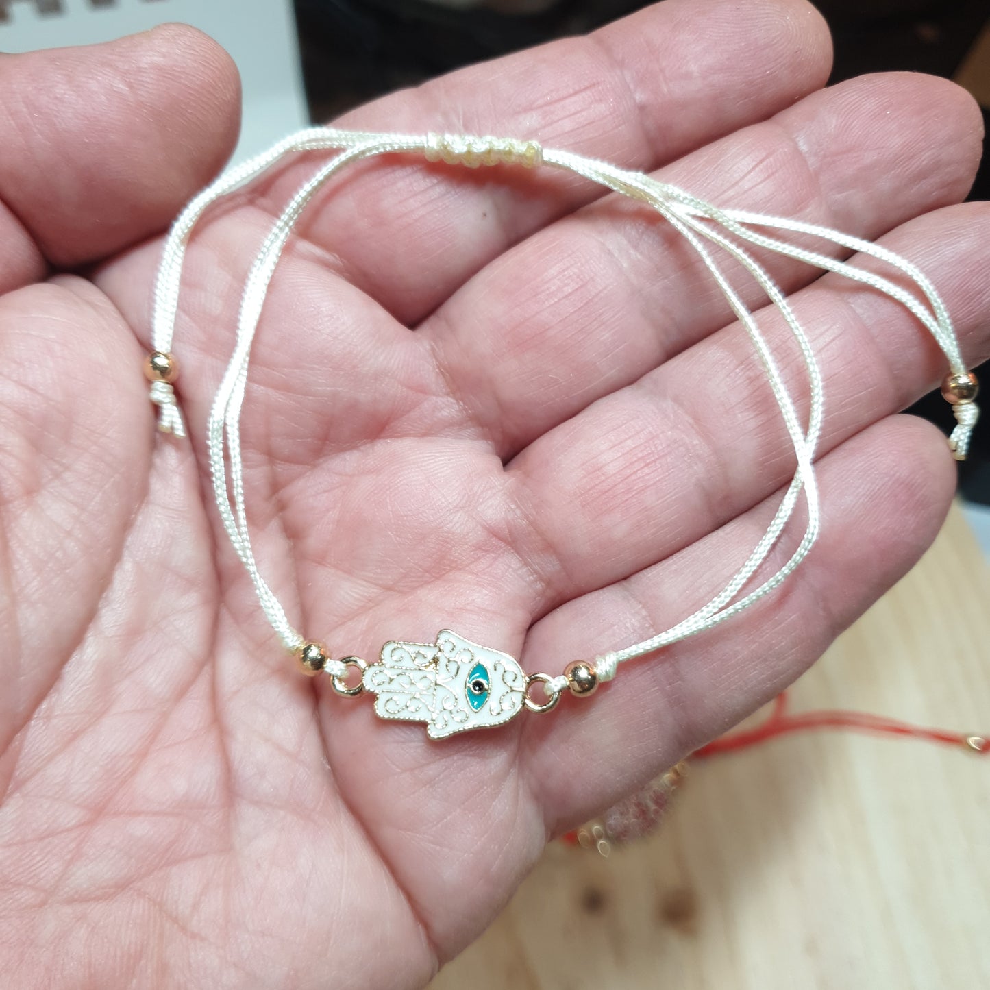 Evil Eye Hamsa Bracelet - Multi color - Rivendell Shop