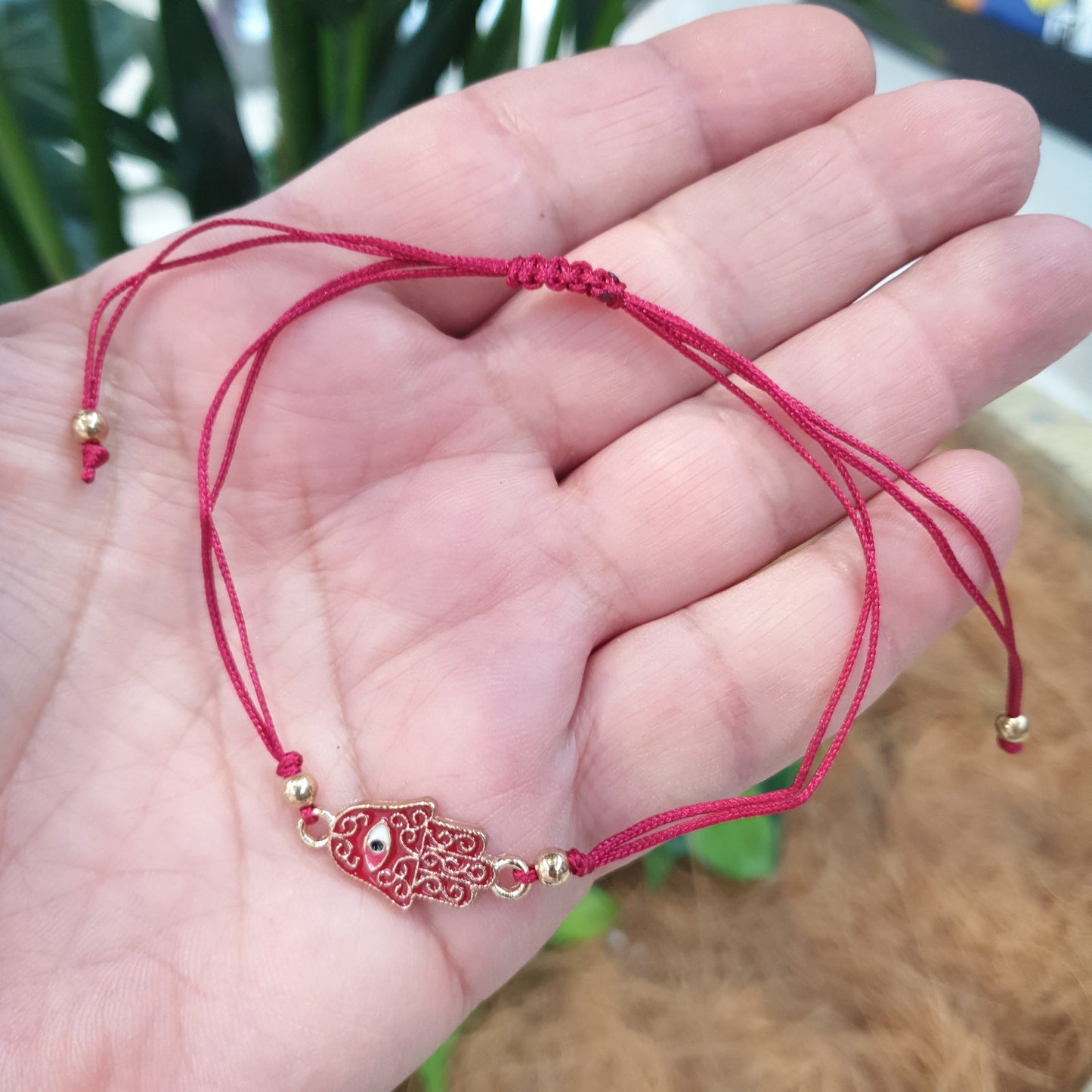 Evil Eye Hamsa Bracelet - Multi color - Rivendell Shop