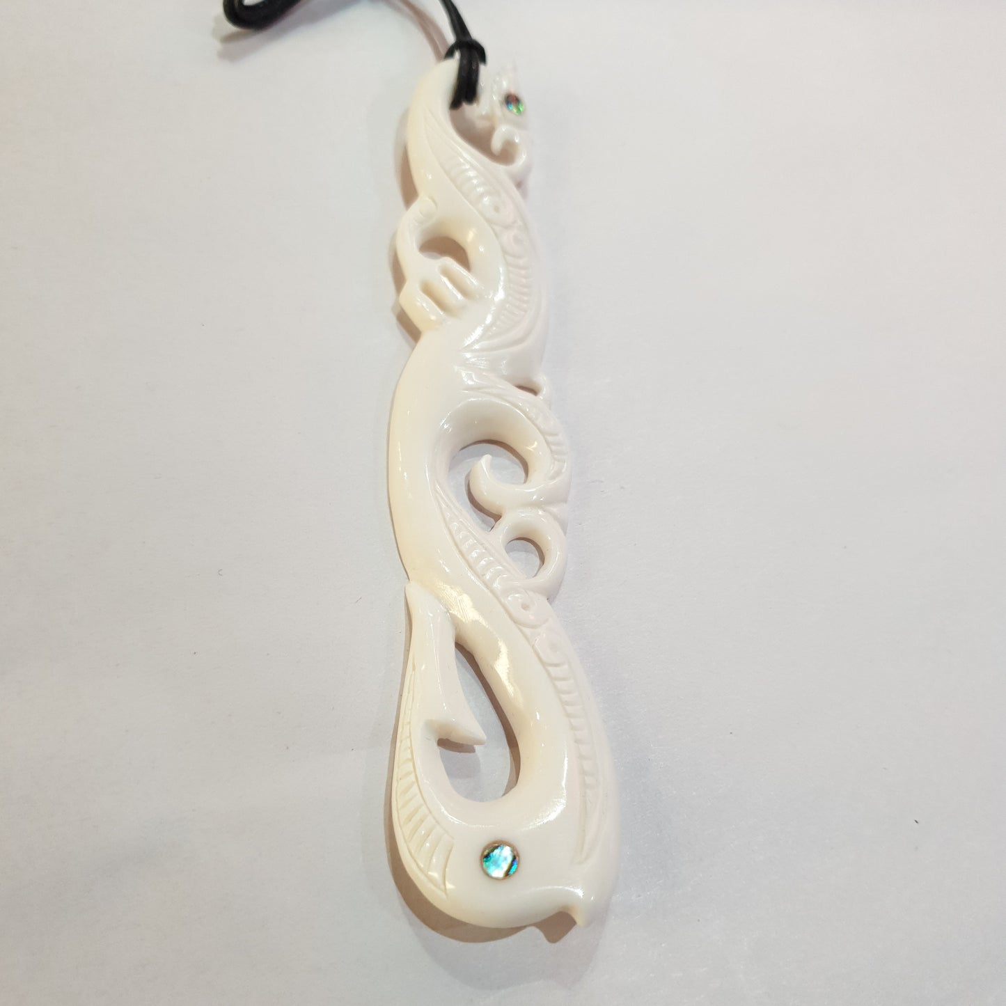 Handcarved Bone Pendant large - Rivendell Shop