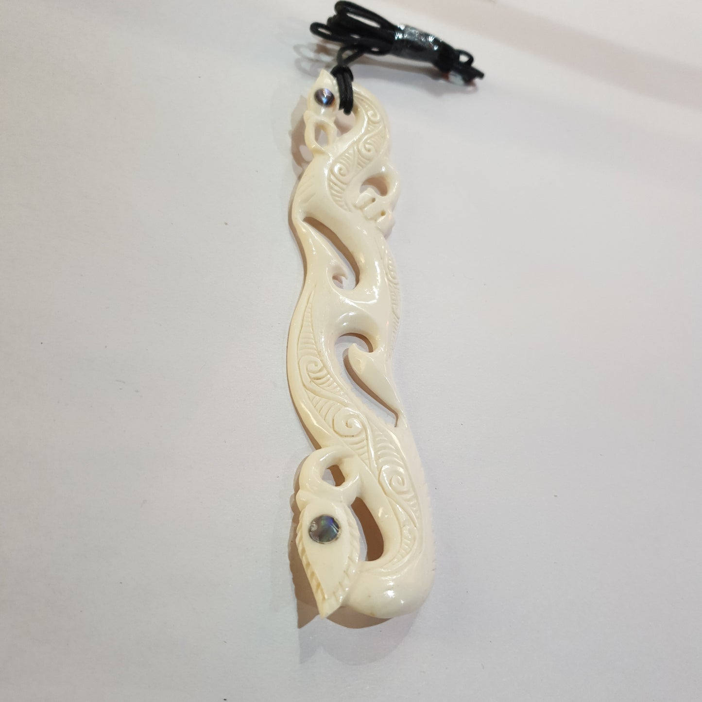 Handcarved Bone Pendant large - Rivendell Shop