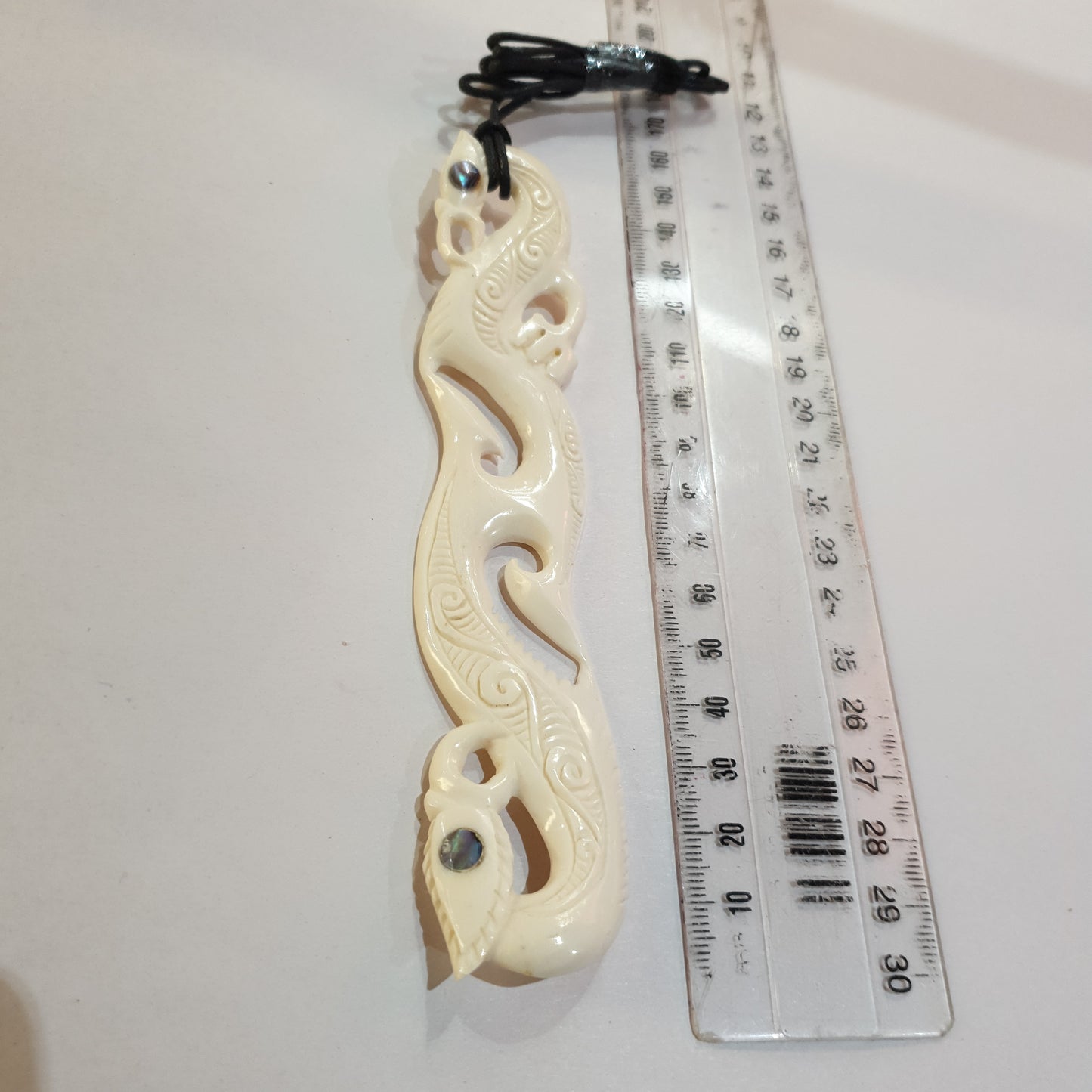 Handcarved Bone Pendant large - Rivendell Shop