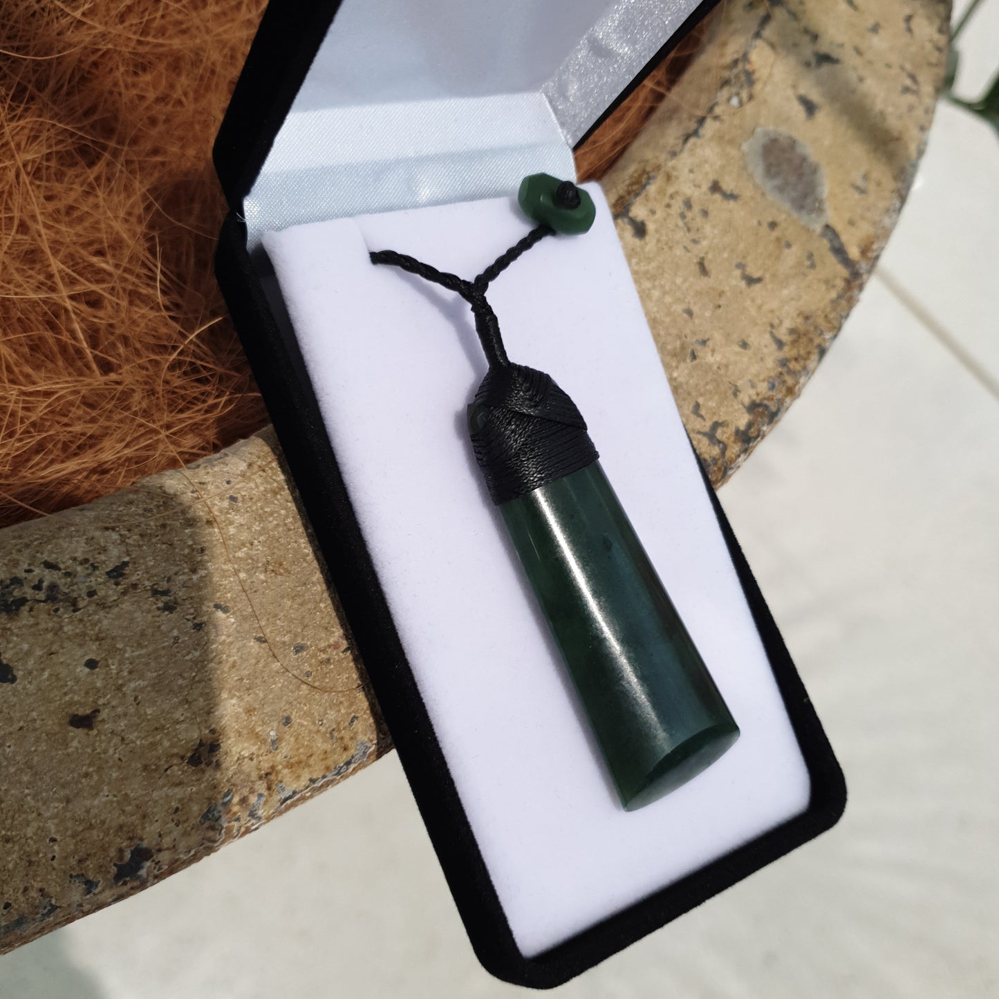 Greenstone Toki Pendant 60x20mm - Rivendell Shop