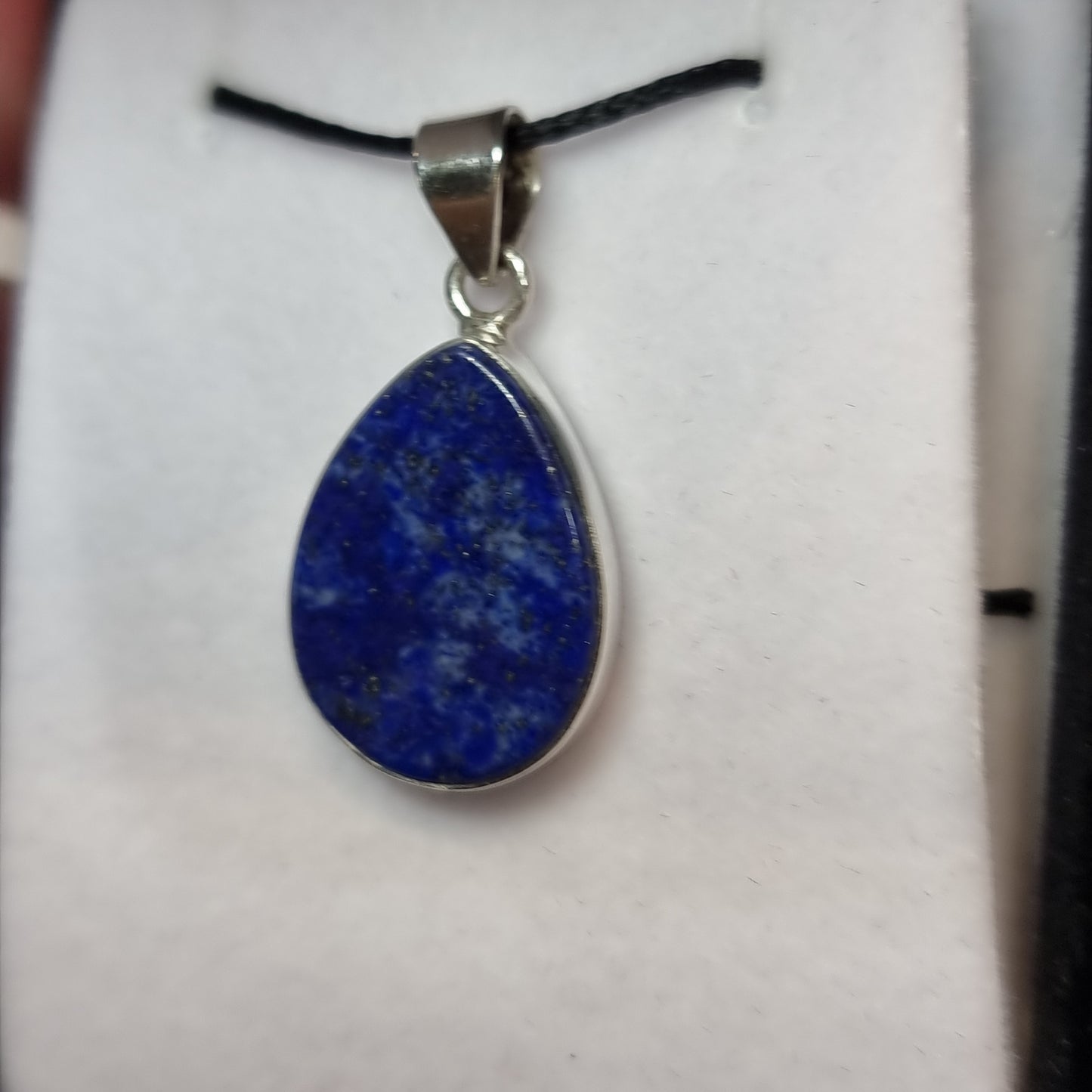 Lapis lazuli sterling silver pendant - Rivendell Shop