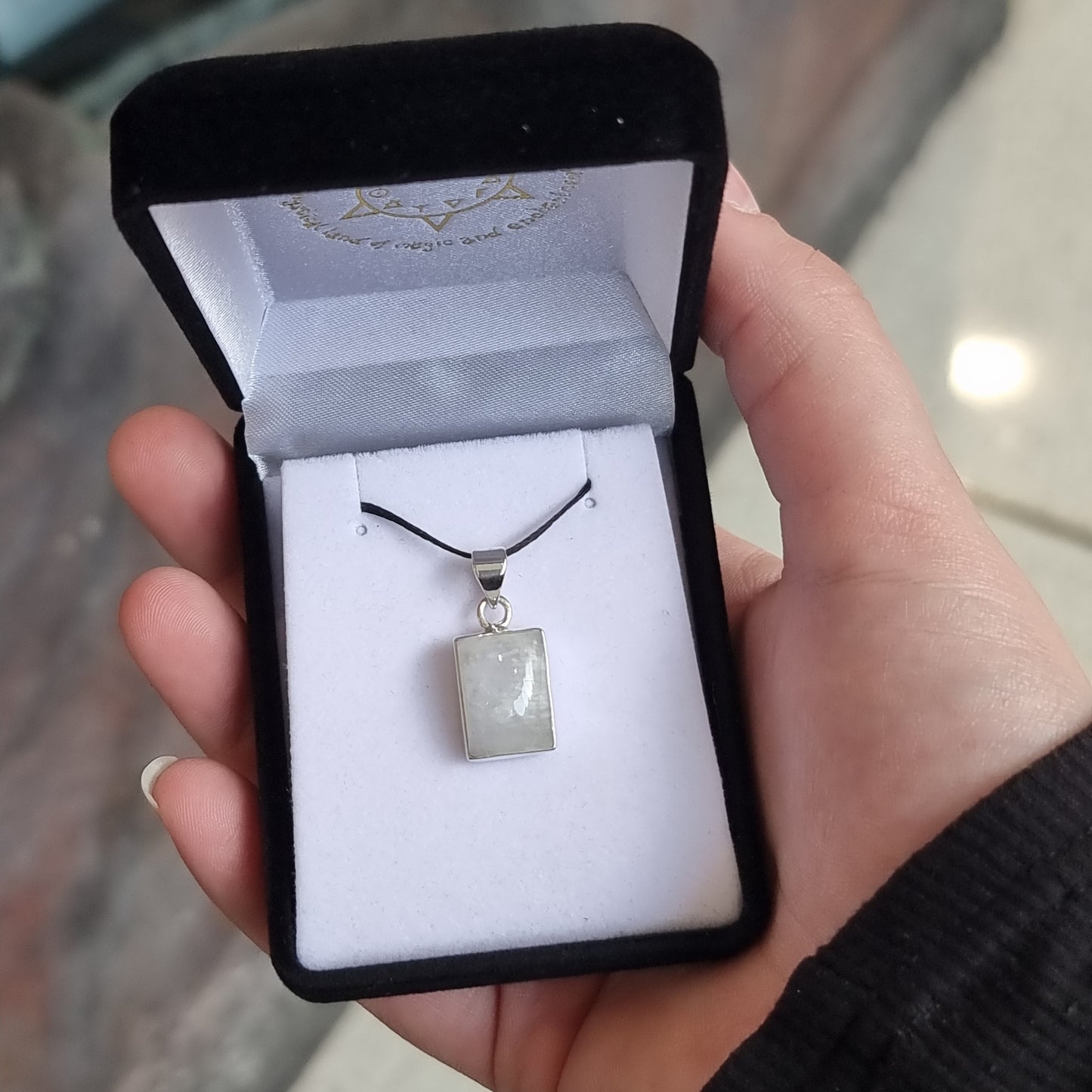 Moonstone pendant - Rivendell Shop