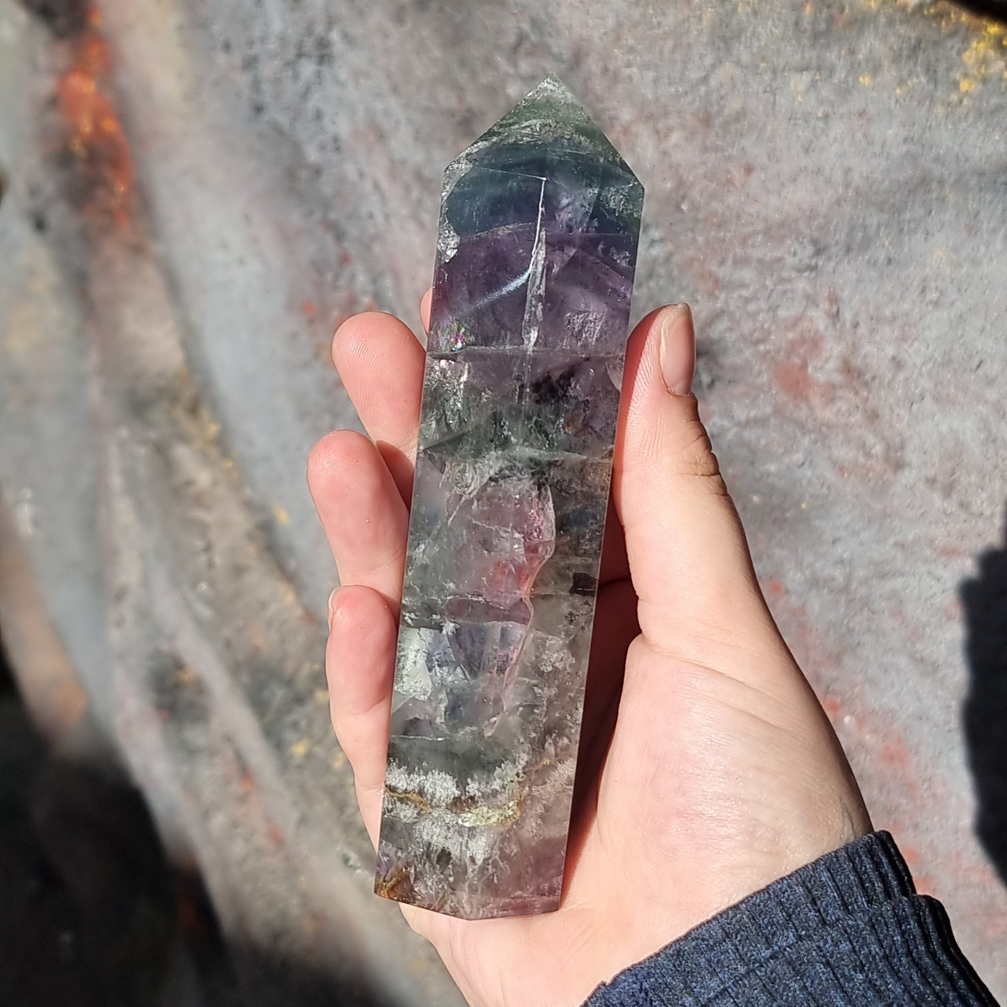 Fluorite point - Rivendell Shop