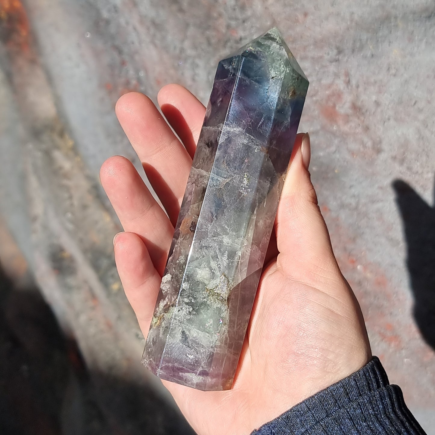 Fluorite point - Rivendell Shop