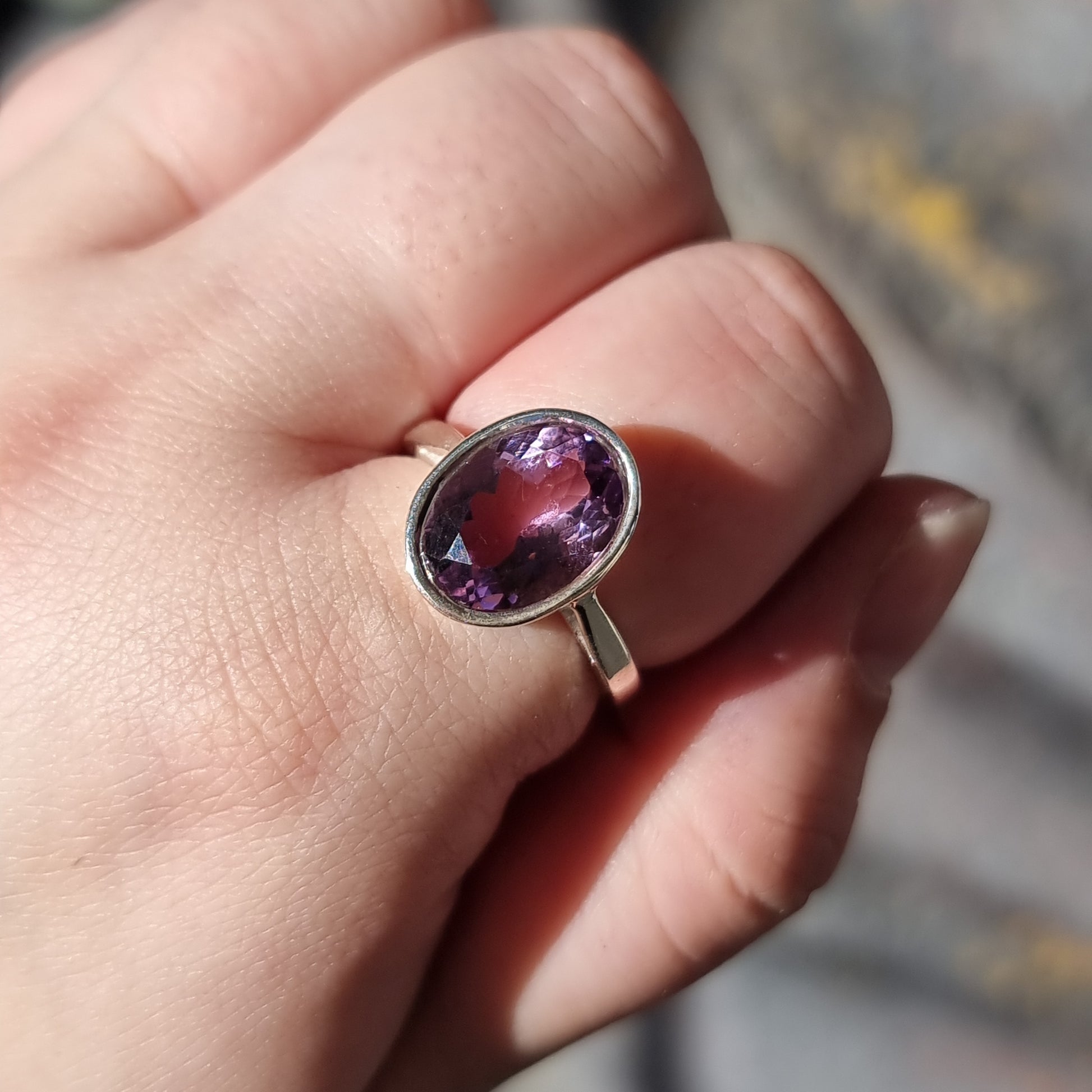 Amethyst ring - Rivendell Shop