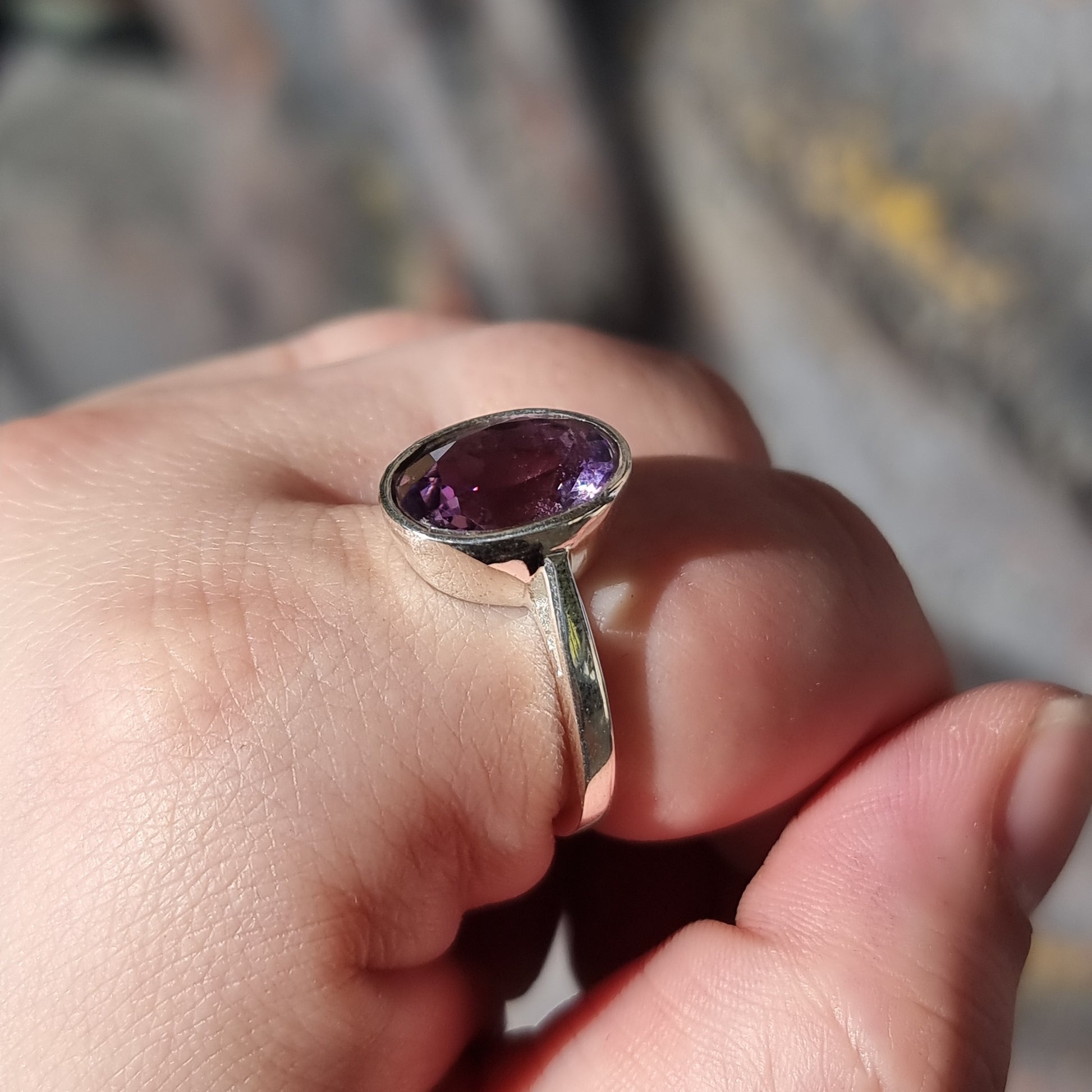 Amethyst ring - Rivendell Shop