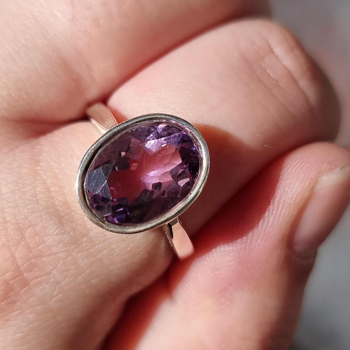 Amethyst ring - Rivendell Shop