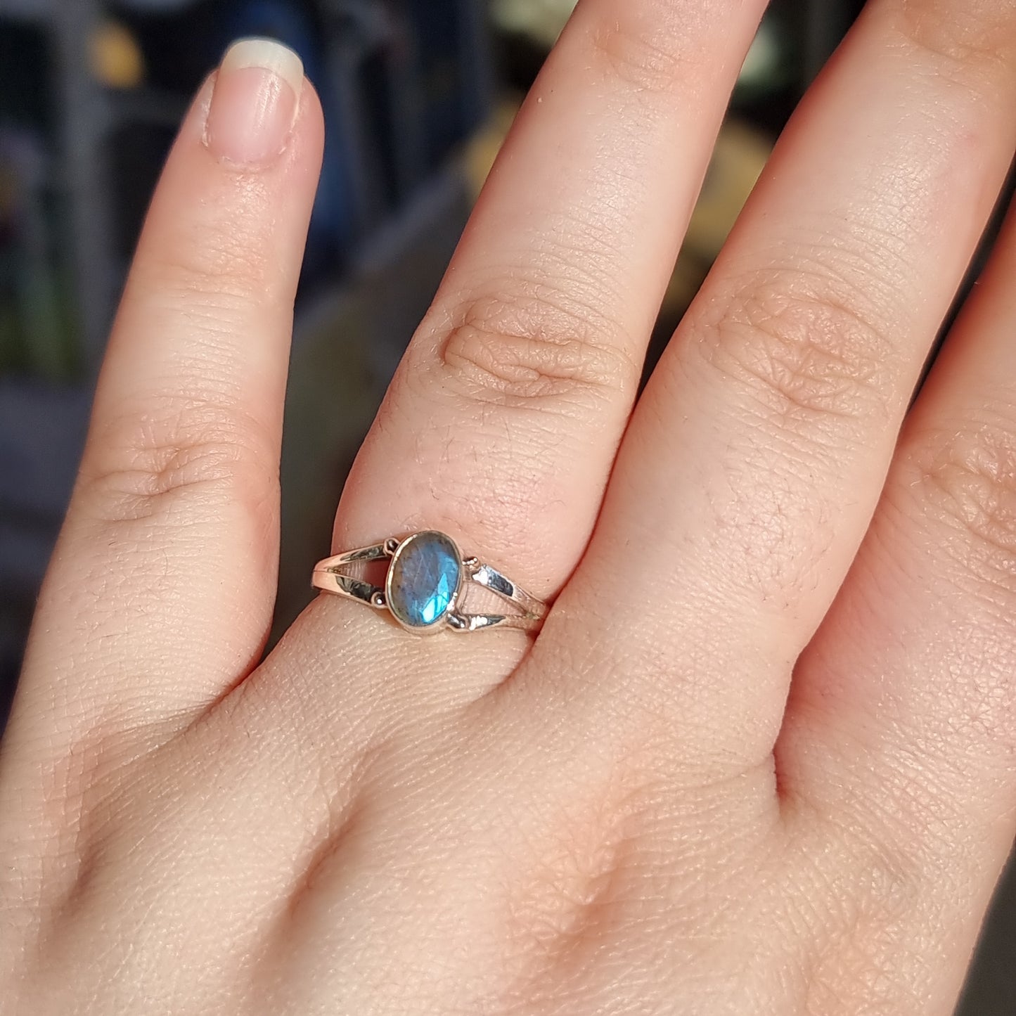 Labradorite ring - Rivendell Shop