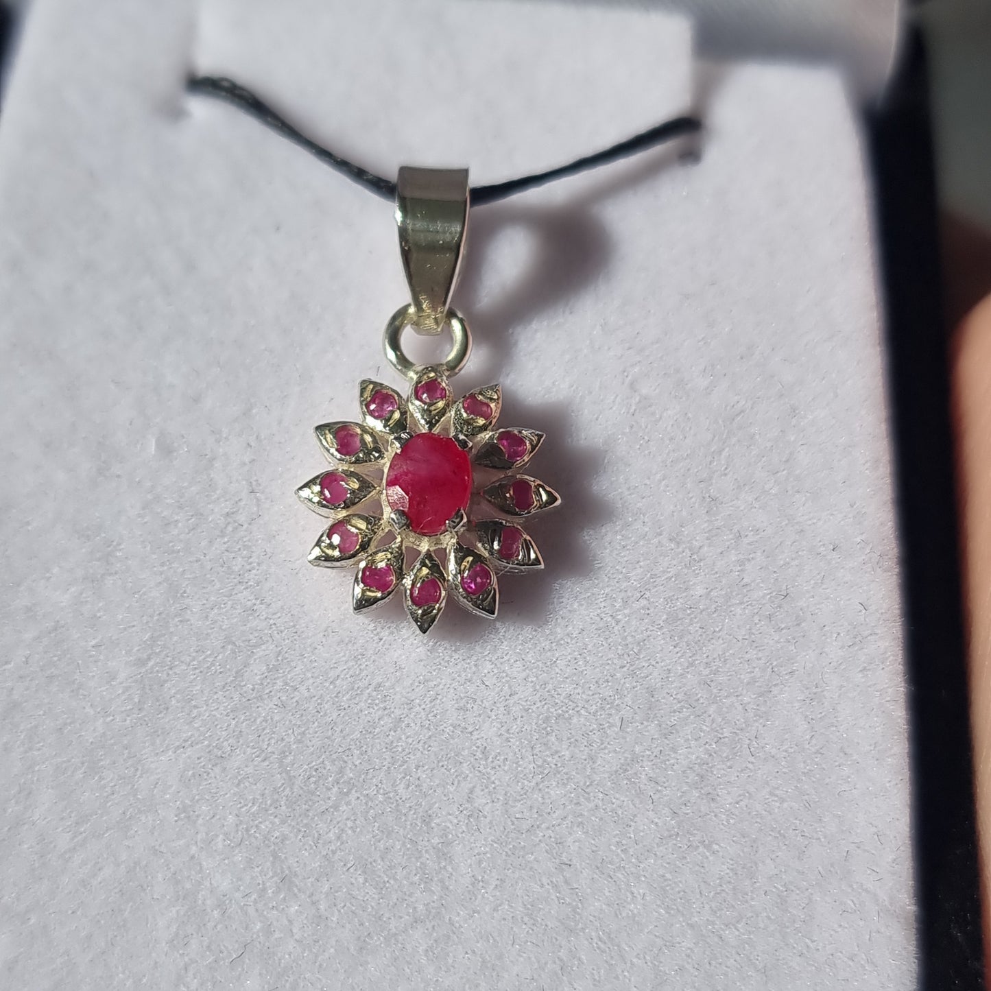 Ruby pendant - Rivendell Shop