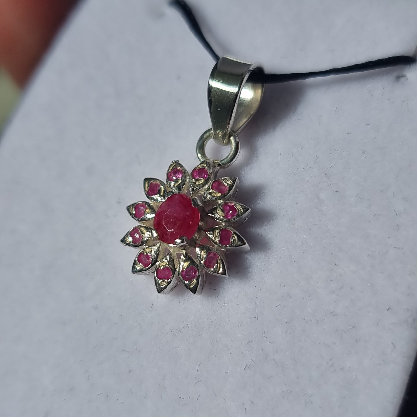 Ruby pendant - Rivendell Shop