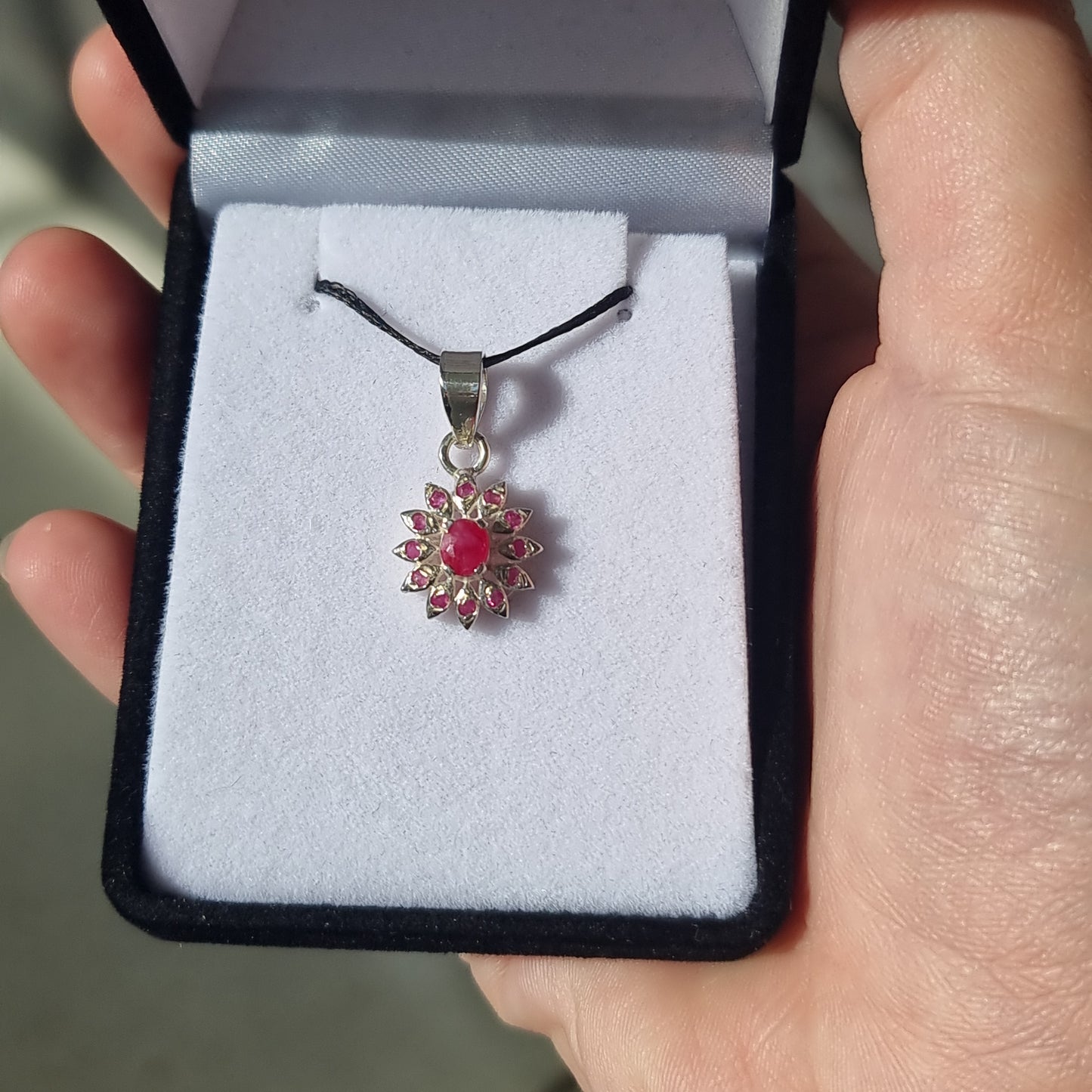Ruby pendant - Rivendell Shop