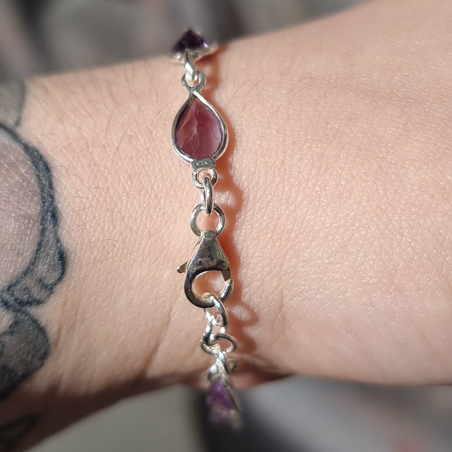 Amethyst bracelet - Rivendell Shop