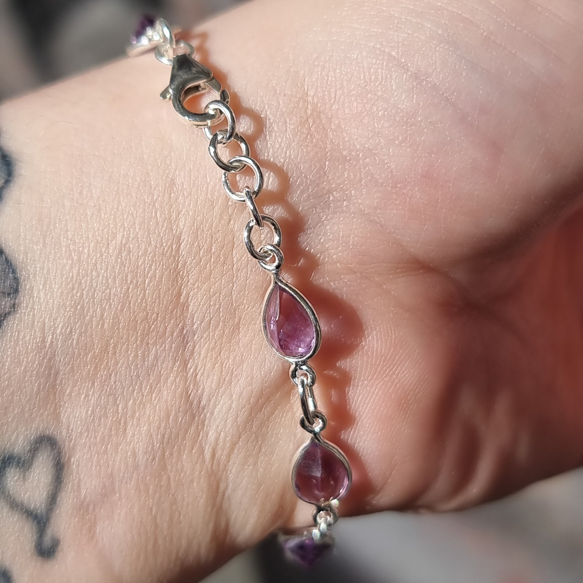 Amethyst bracelet - Rivendell Shop