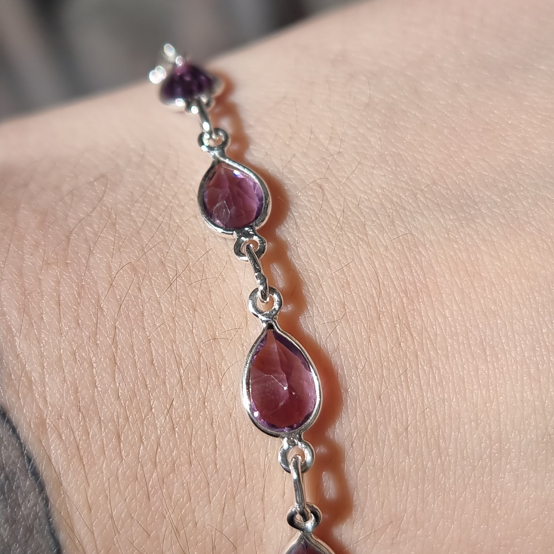 Amethyst bracelet - Rivendell Shop