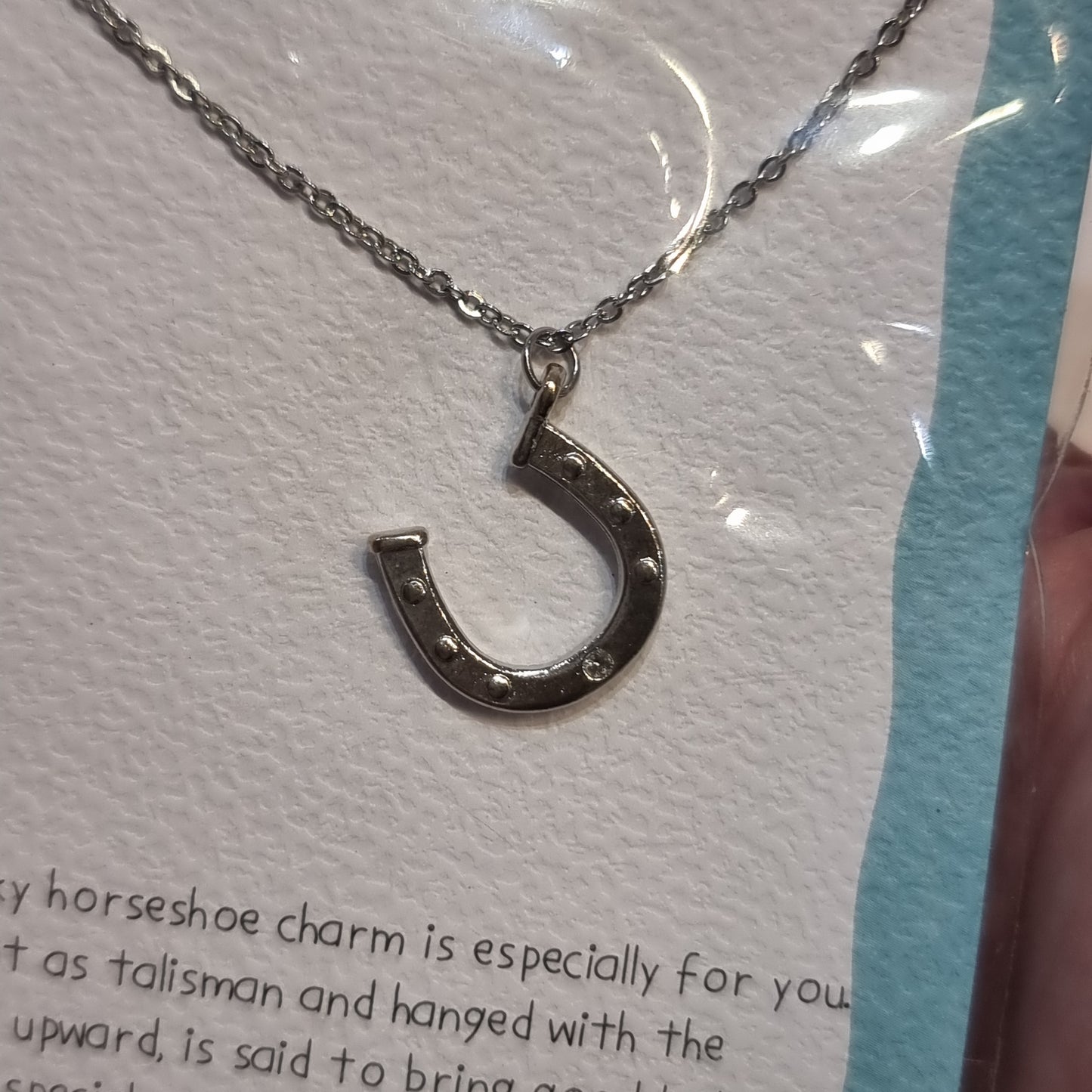 Lucky horse shoe pendant - Rivendell Shop