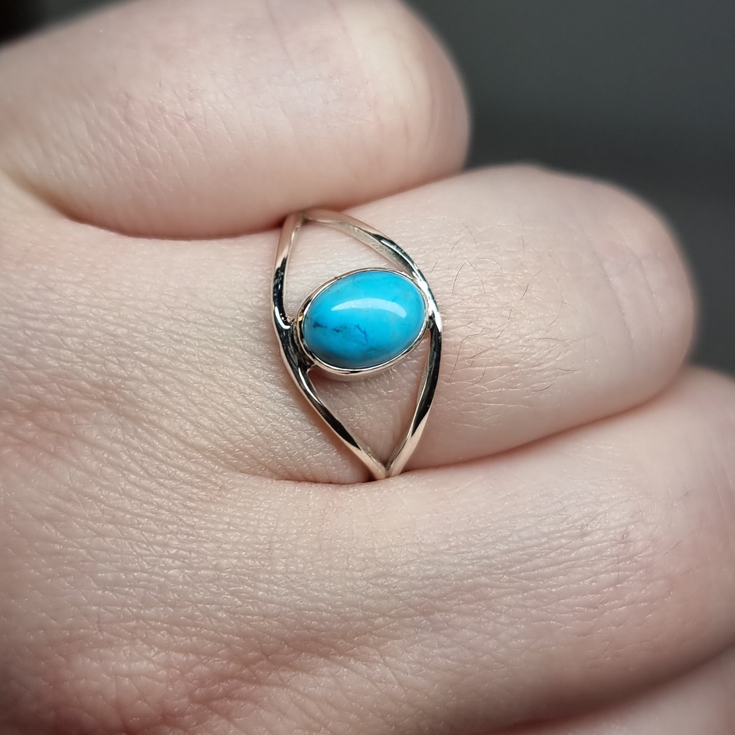 Turqouise howlite ring - Rivendell Shop